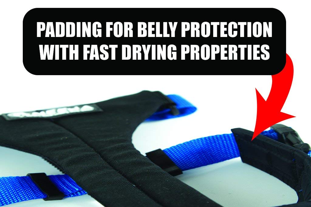 Neewa Running Harness For Small Dogs (X-Small, Black) - Ideal For Walking Easy To Put On And Off - Fits Great French Bulldog - R