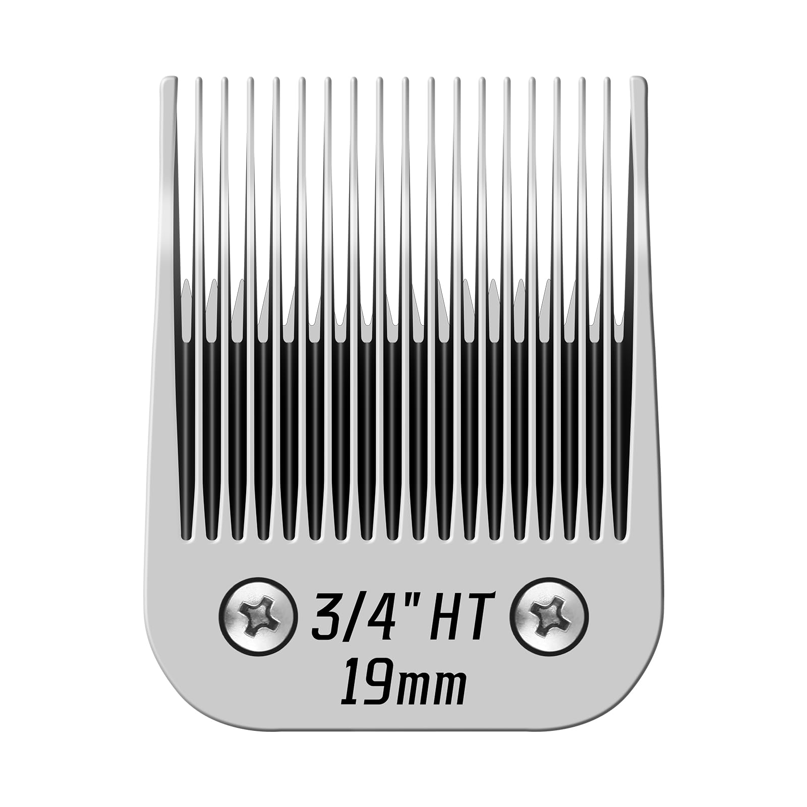 YAZIYIR 3/4'' HT Pet Dog Grooming Detachable Blades,Compatible with Andis,Oster A5,Wahl KM10 Clippers,Cut Length 3/4'' (19mm)