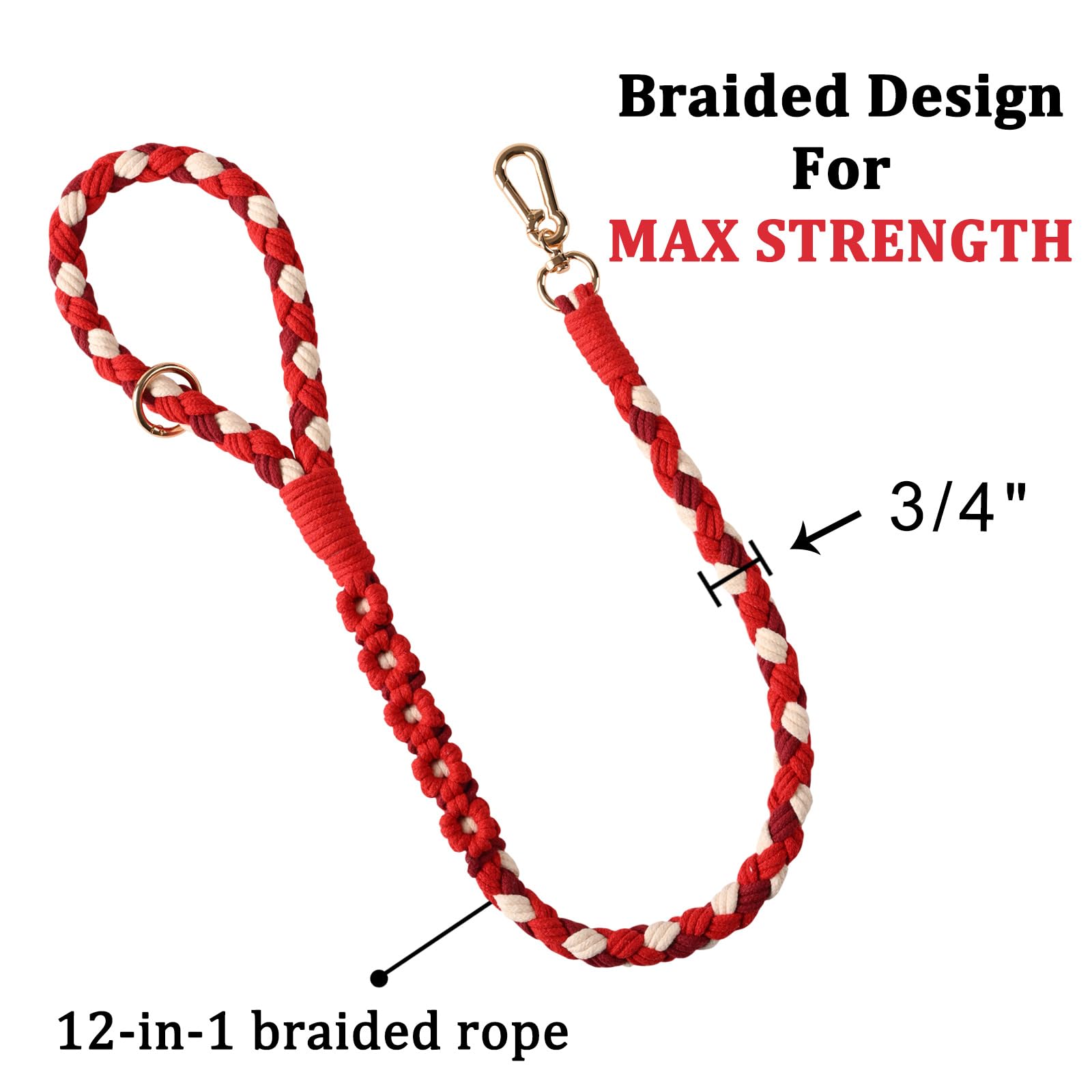 Dual Dog Leash,Double Dog 360 Swivel No Tangle Walking Leash,Comfortable Shock Absorbing Reflective Bungee For Two Dogs(Red)