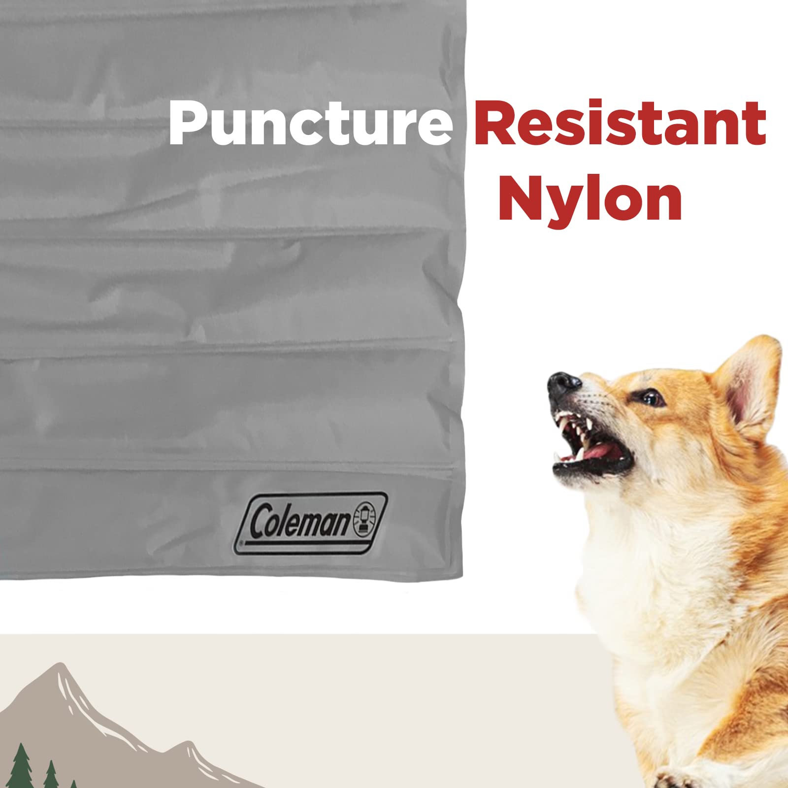 Coleman Comfort Cooling Gel Pet Pad Mat In Large 20'X36', For Large Pets