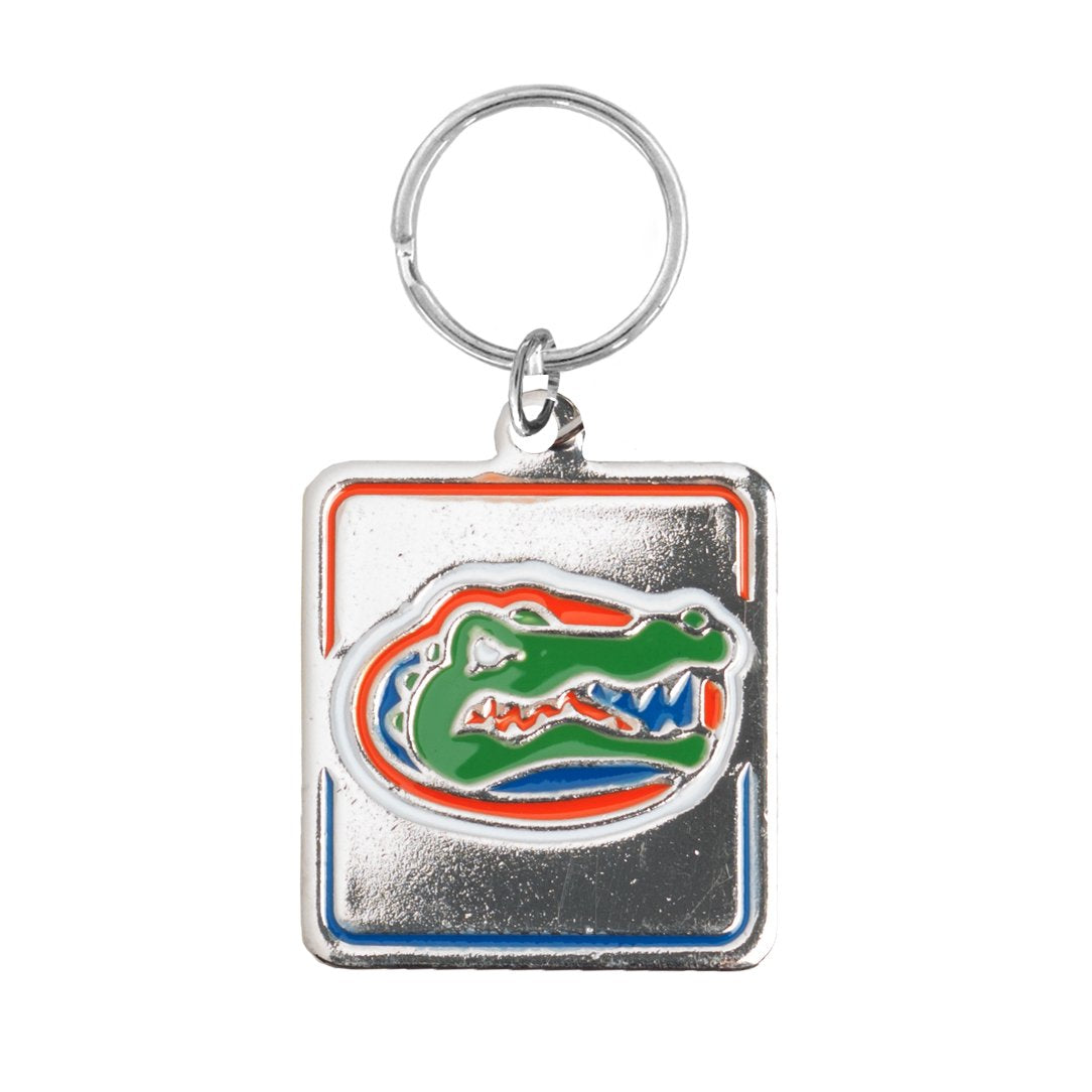 Little Earth Ncaa Florida Gators Pet Collar Charmncaa Pet Collar Charm, Silver, 1.25' By 1.325'