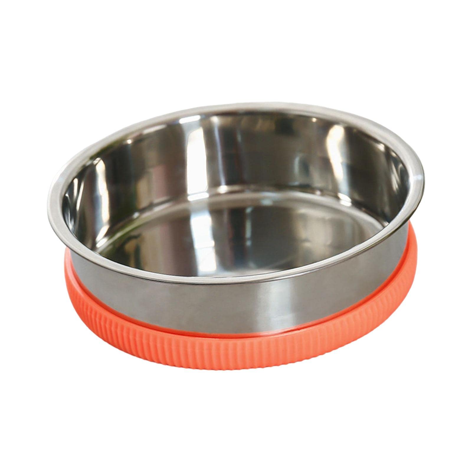 Atorse Cat Food Bowls Pets Dish Kitty Kitten Watering Supplies Waterer Feeder Dog Orange|Pet Supplies|Cat Supplies|Dishes Feeder