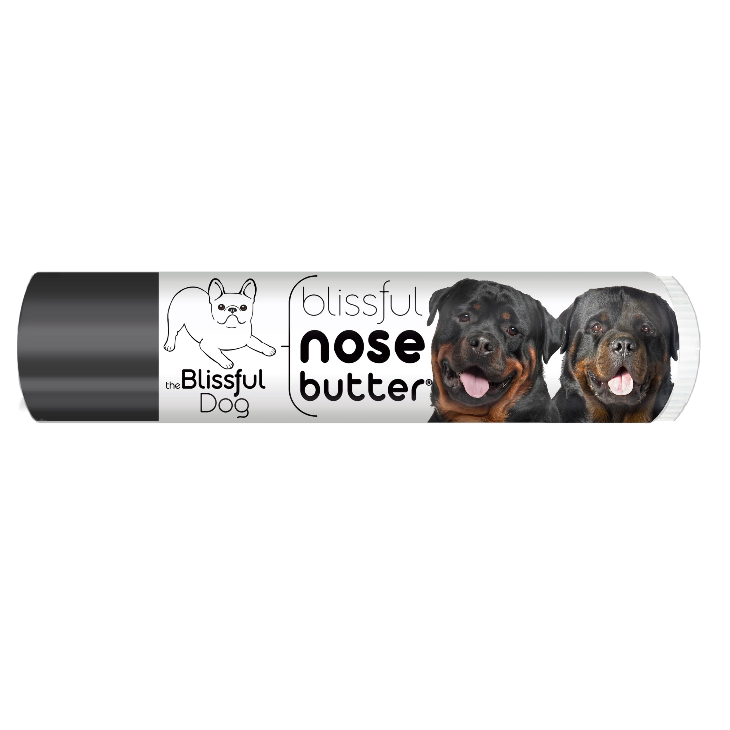 The Blissful Dog Rottweiler Unscented Nose Butter - Dog Nose Butter, 0.15 Ounce