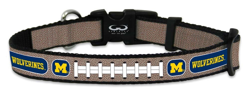 Ncaa Michigan Wolverines Reflective Football Collar, Toy