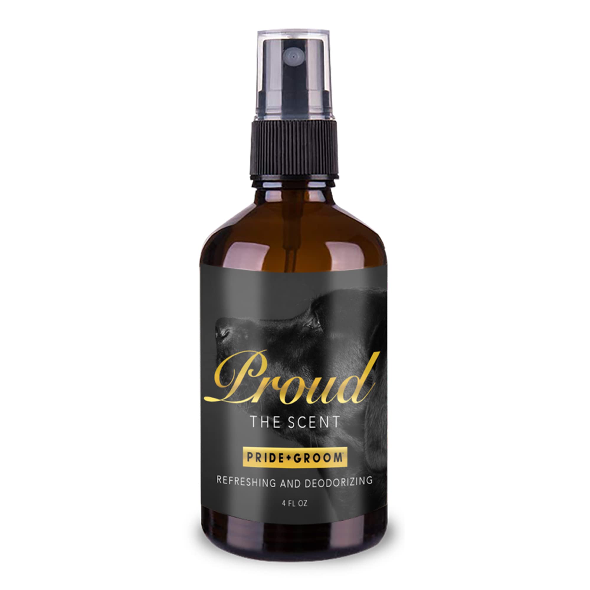 Pride And Groom Proud - Luxurious Dog Grooming Spray & Pet Deodorizer With Uniquely Uplifting, Fresh And Clean Signature Scent T