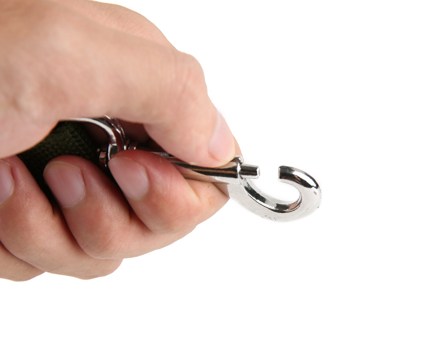 Strong Nylon Dog Leash With 2-Layer, 4 Ft/ 6 Feet Long, 1 Inch Wide For Medium Large Dogs (1'' X 7 Ft, Green)