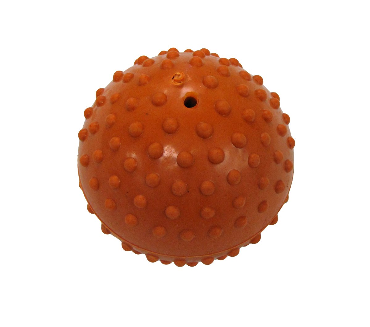 Boss Pet Rubber Dimple Ball with Bell Dog Toy