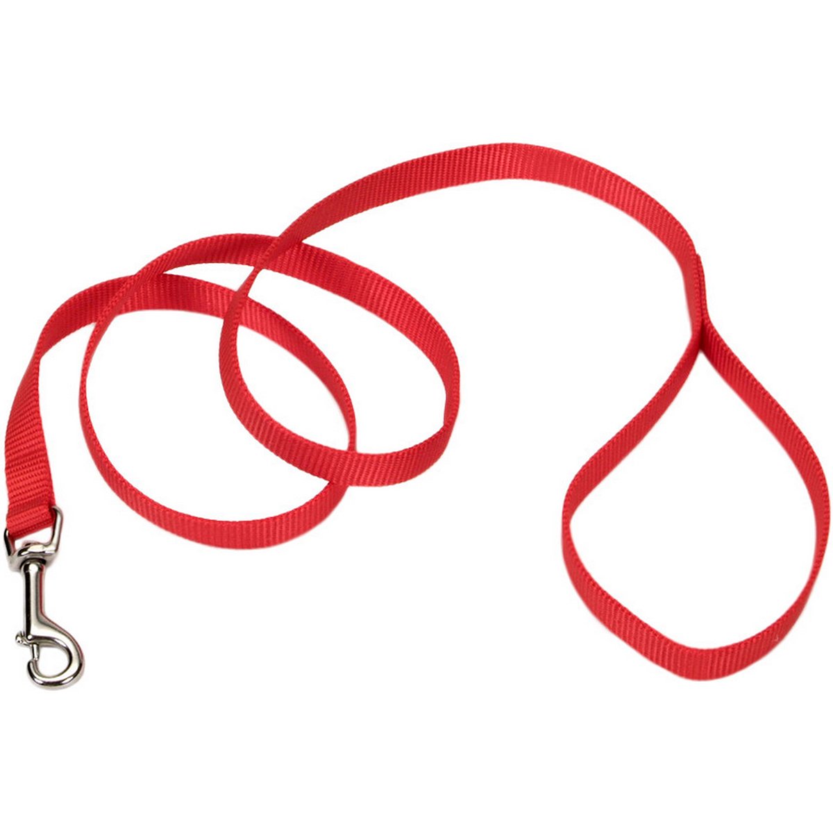 Coastal Pet Products 5/8'' Single-Ply Nylon 6 Training Dog Leash Red