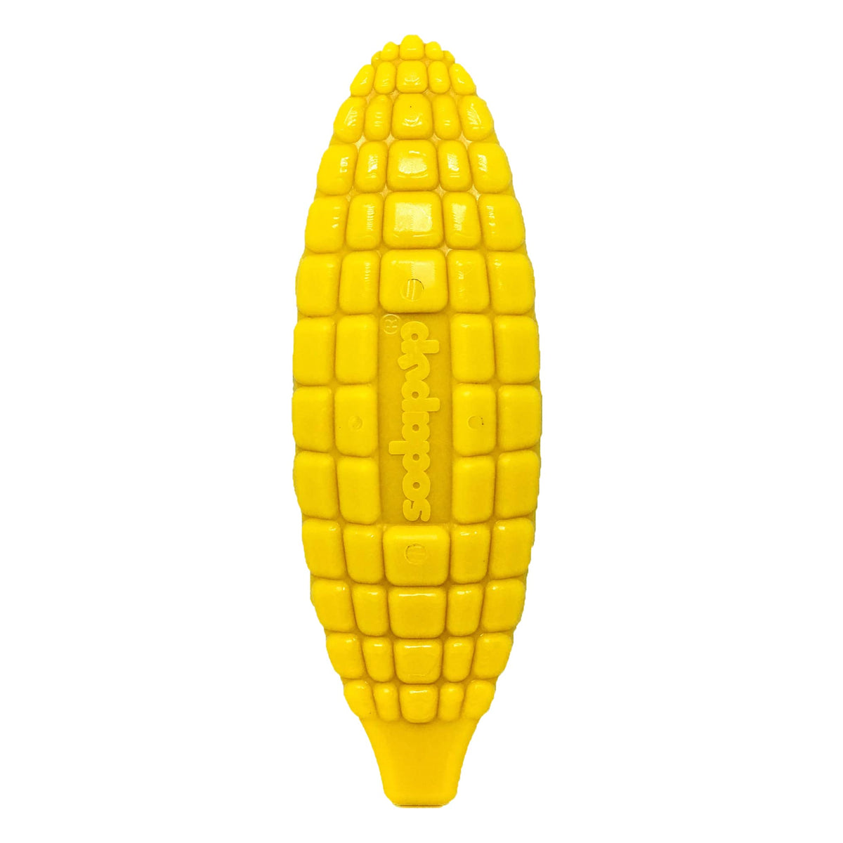 Sodapup Corn On The Cob - Durable Dog Chew Toy Made In Usa From Non-Toxic, Pet Safe, Food Safe Nylon Material For Mental Stimulation, Clean Teeth, Fresh Breath, Problem Chewing, Calming Nerves & More