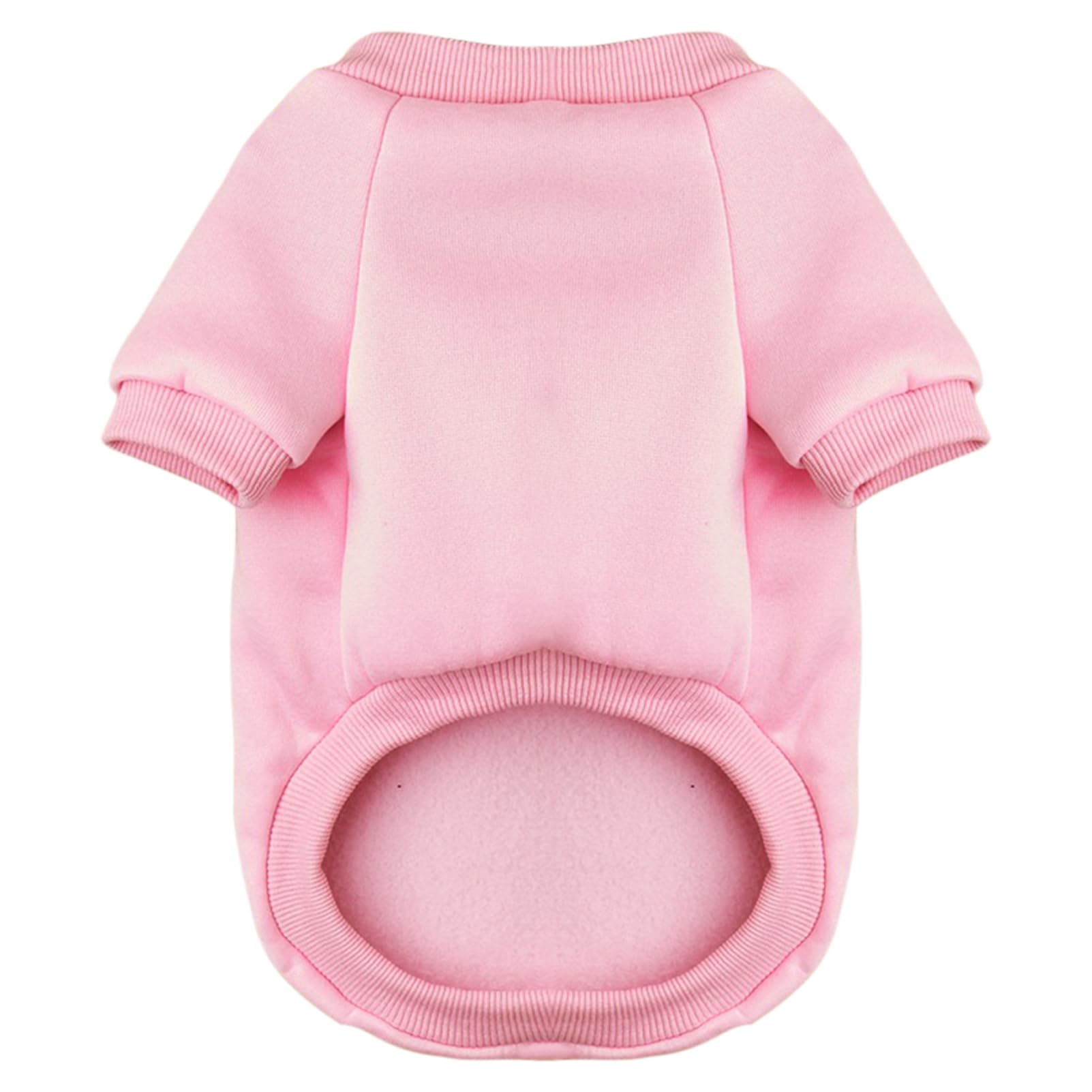 Jouhoi Puppy Sweater For Small Dogs Clothes Warm Winter Cat Clothe Pet Sweatshirt Knitwear Doggie Kitten Clothing, Pink, Medium