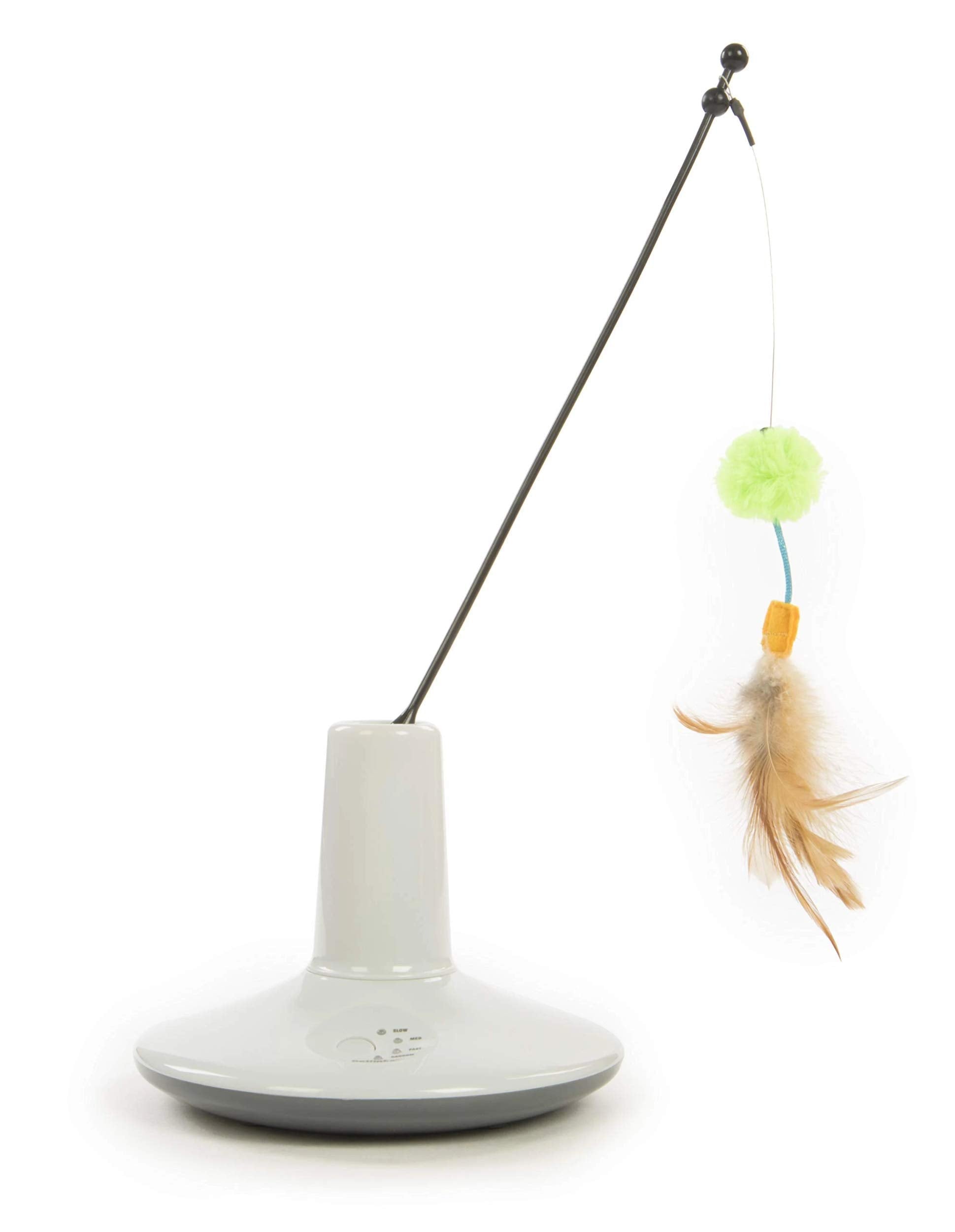 Petlinks Pure Commotion Cat Toy Electronic Motion Toy, Brown, 10 In