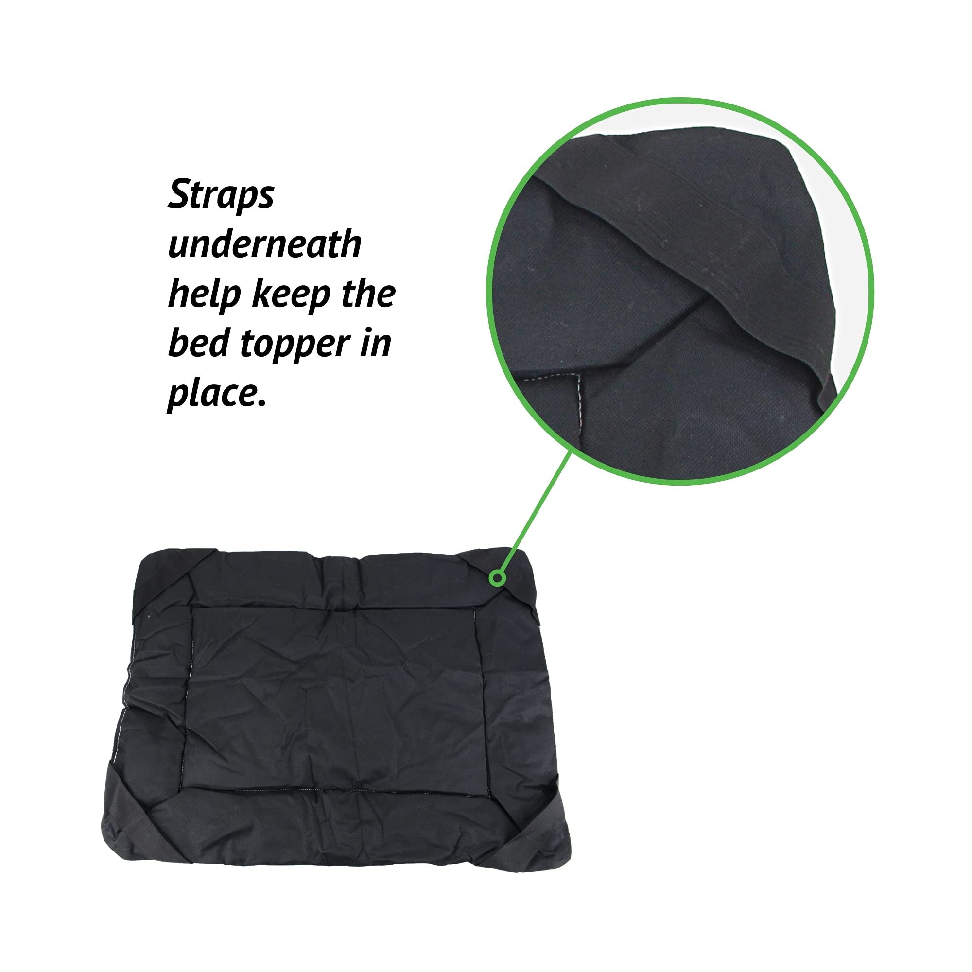 Midlee Fleece Dog Bed Topper For Dog Cot Beds (X-Large)