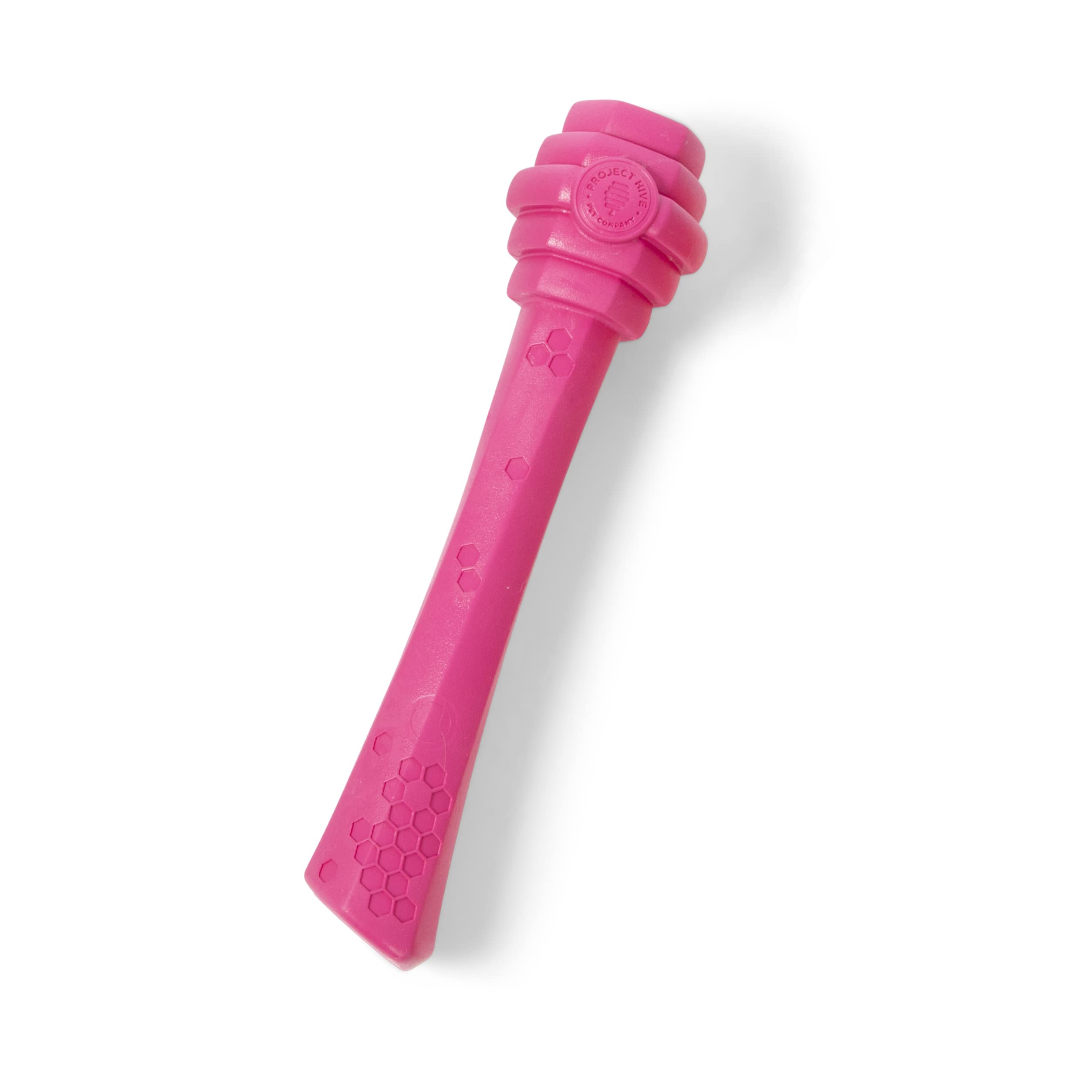 Project Hive ·Pet Company· - Wild Berry Scented - Hive Dog Fetch Stick For Large Breeds - Dog Stick Toy - Floats In Water - Treat Dispenser Toy - Durable And Tough - Made In The Usa