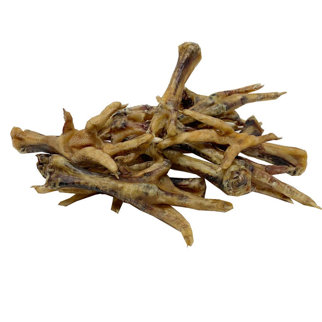 Amazing Dog Treats - Chicken Feet Dog Treats (25 Count) - All Natural Single Ingredient Chicken Feet for Dogs - Premium Quality