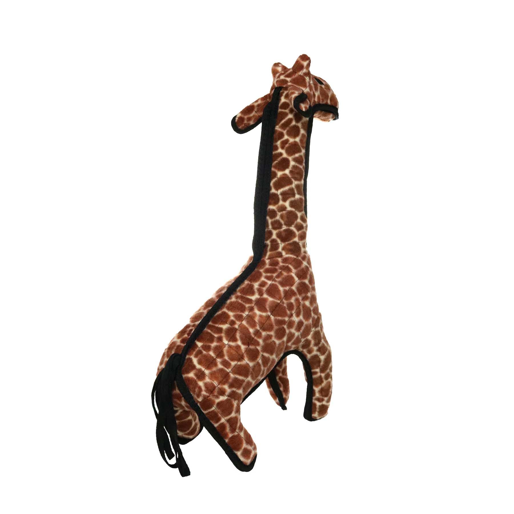 Tuffy - World'S Tuffest Soft Dog Toy - Zoo Giraffe - Multiple Layers. Made Durable, Strong & Tough. Interactive Play (Tug, Toss