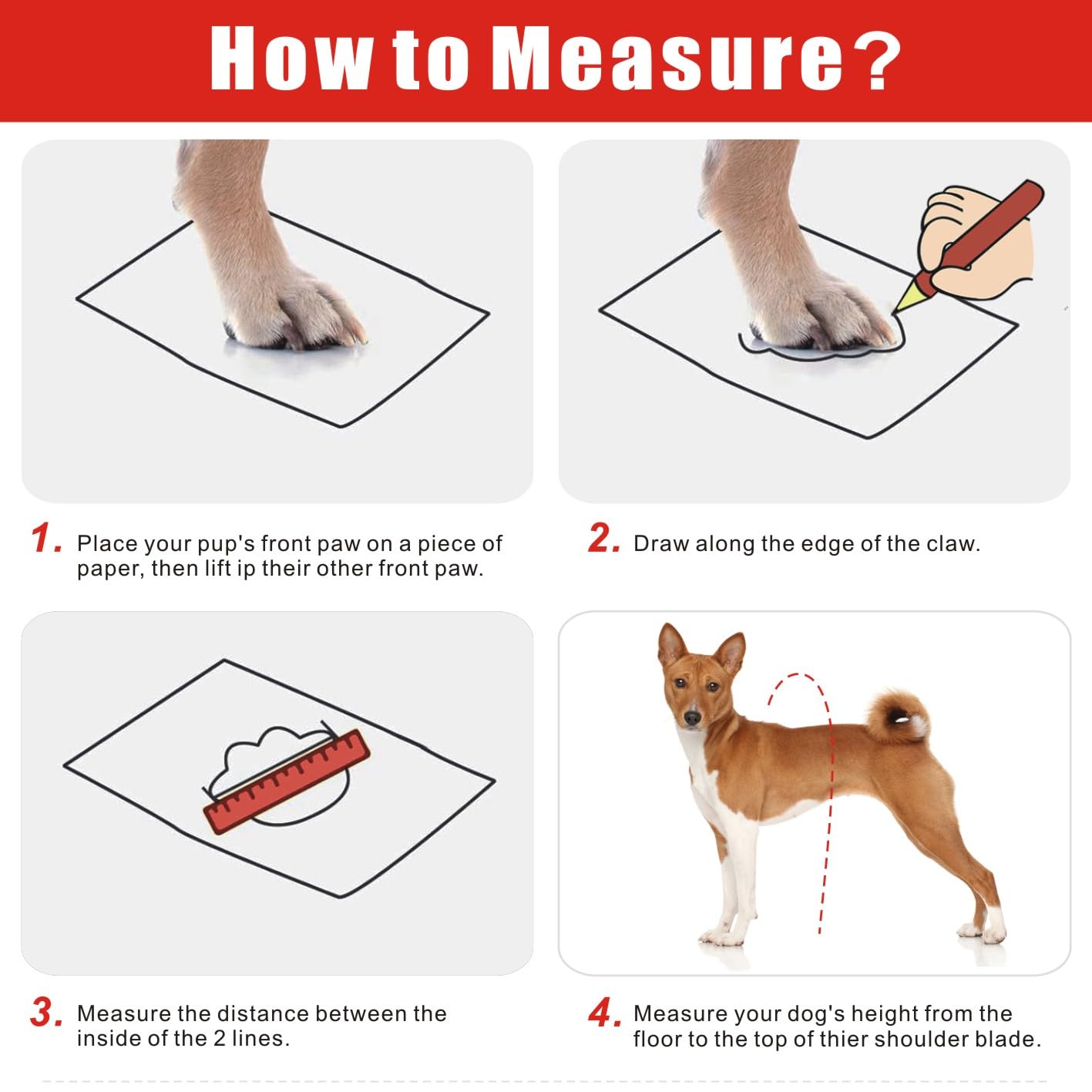 Idepet Dog Suspender Boots, Tall Dog Boots Anti-Slip & Fall Waterproof Dog Shoes Leggings, Adjustable Suspender Boots for Dogs W