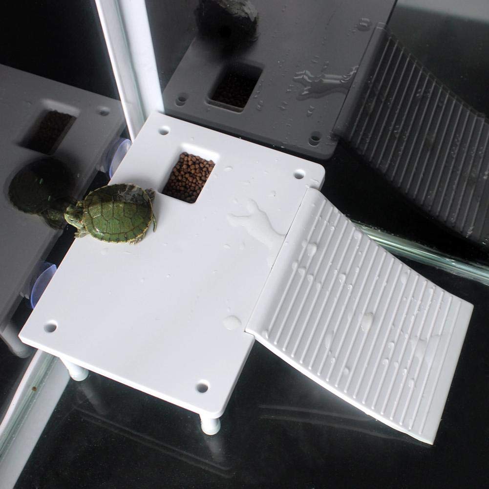 Turtle Basking, Youthink Reptiles Tortoise Climbing Ramp Reptiles Dock Resting Terrace St1 For Small Reptile Frog Terrapin Frogs Newts