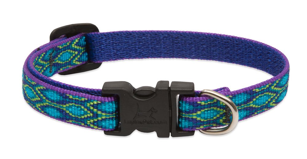 Lupinepet Originals 1/2' Rain Song 10-16' Adjustable Collar For Small Dogs
