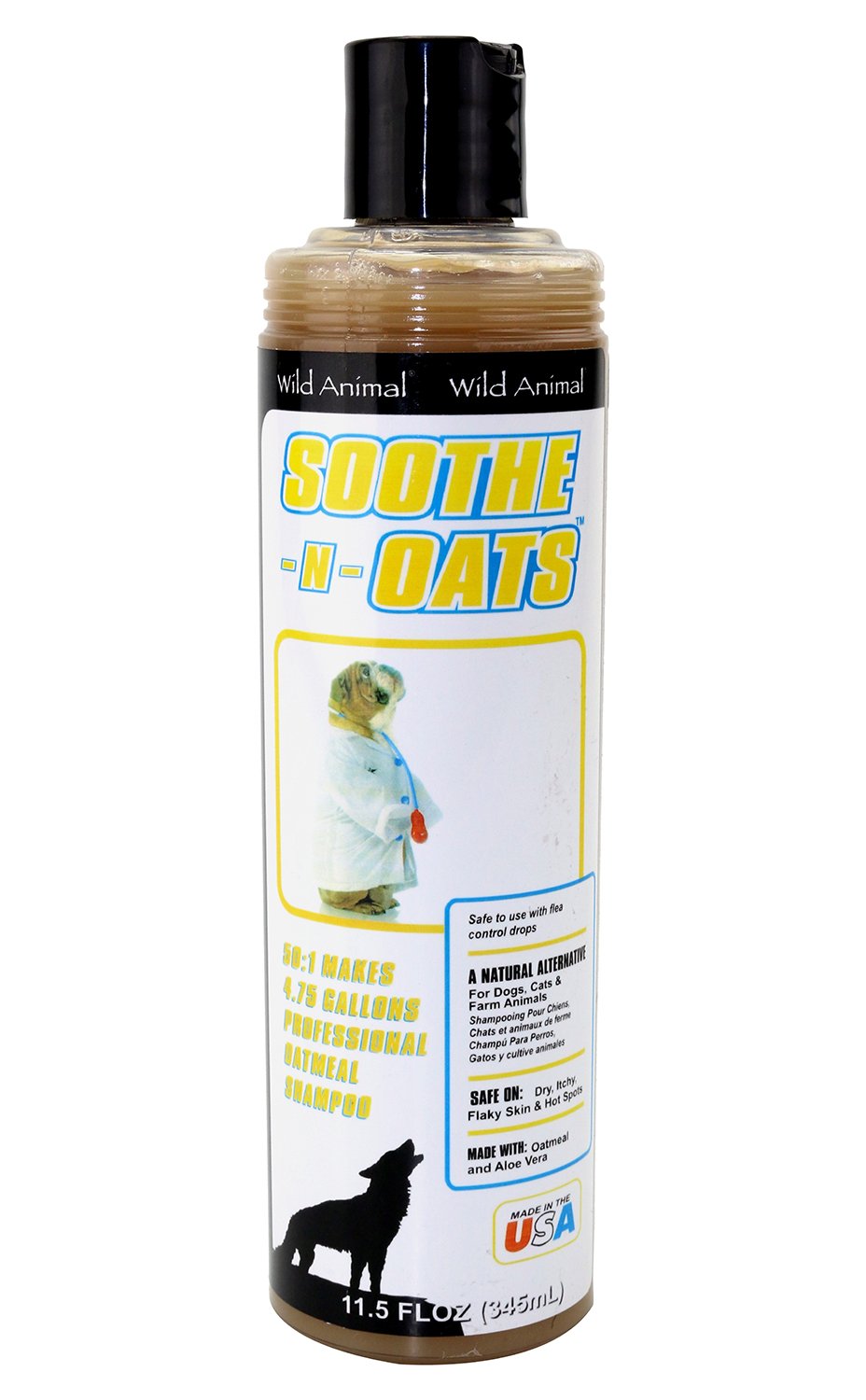 Wild Animal Soothe-n-Oats 50:1 Shampoo 11.7 fl. oz.