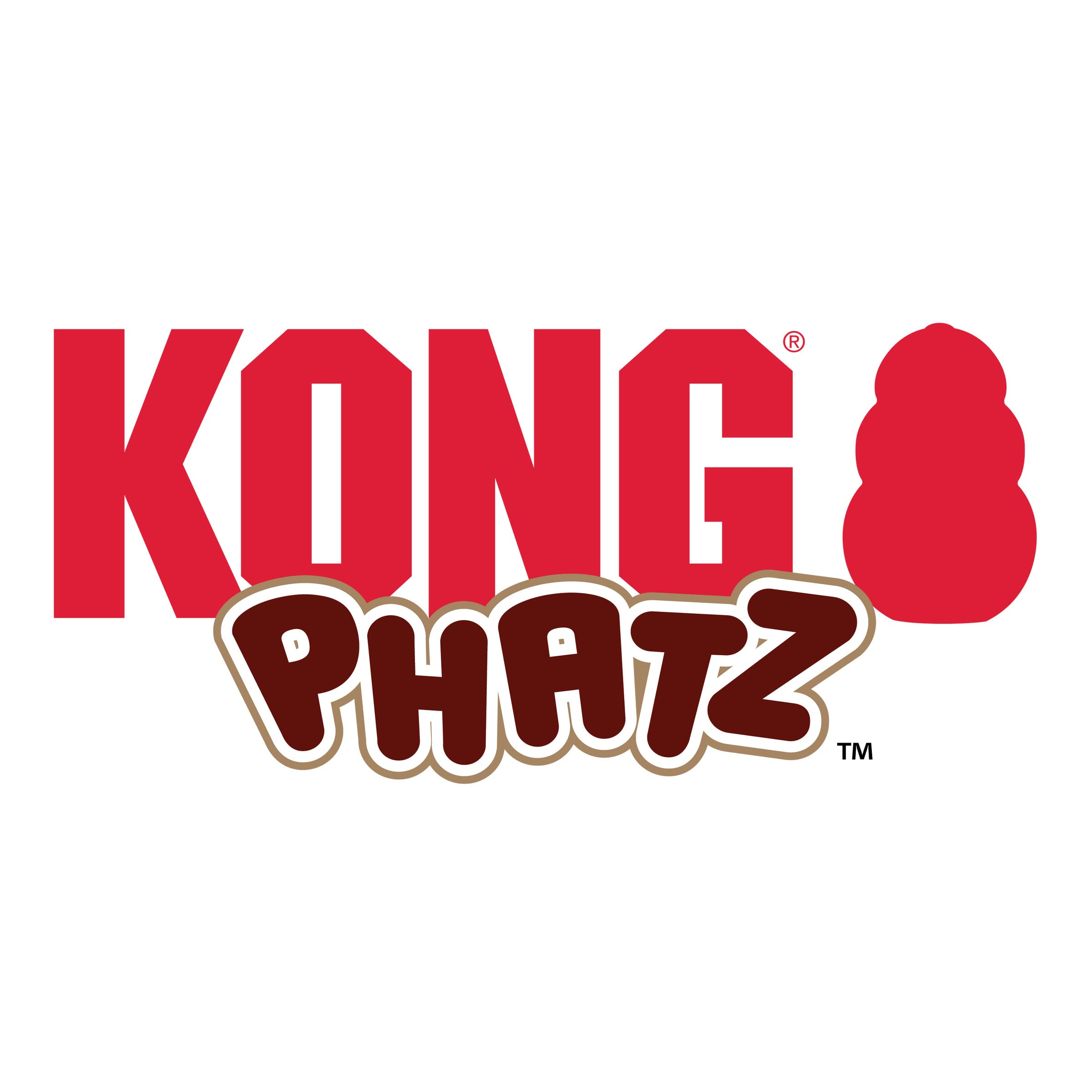 KONG Phatz™ Hippo Dog Toy - Medium, Plastic, No Color, Model RPA21