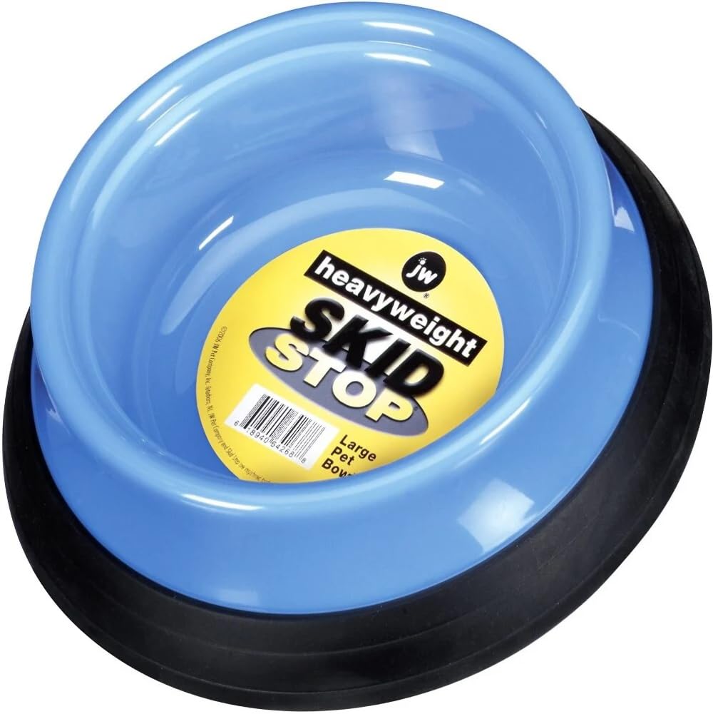 Jw Pet Company Heavy Weight Skid Stop Pet Bowl, Large, Colors Vary (64268)