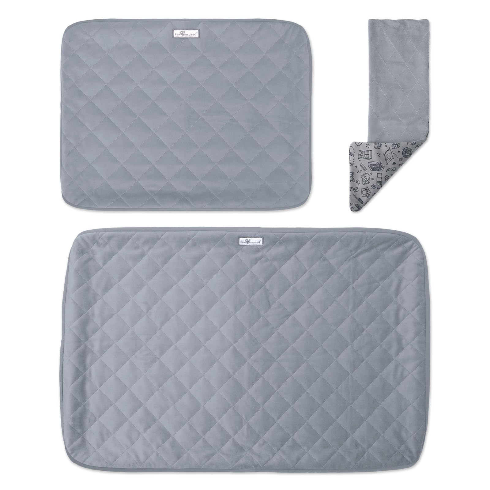 Paw Inspired Fitted Fleece Cage Liner Set For Ferret Nation, Critter Nation Single Unit (Bottom Pan Liner, Ramp Cover, Shelf Lin