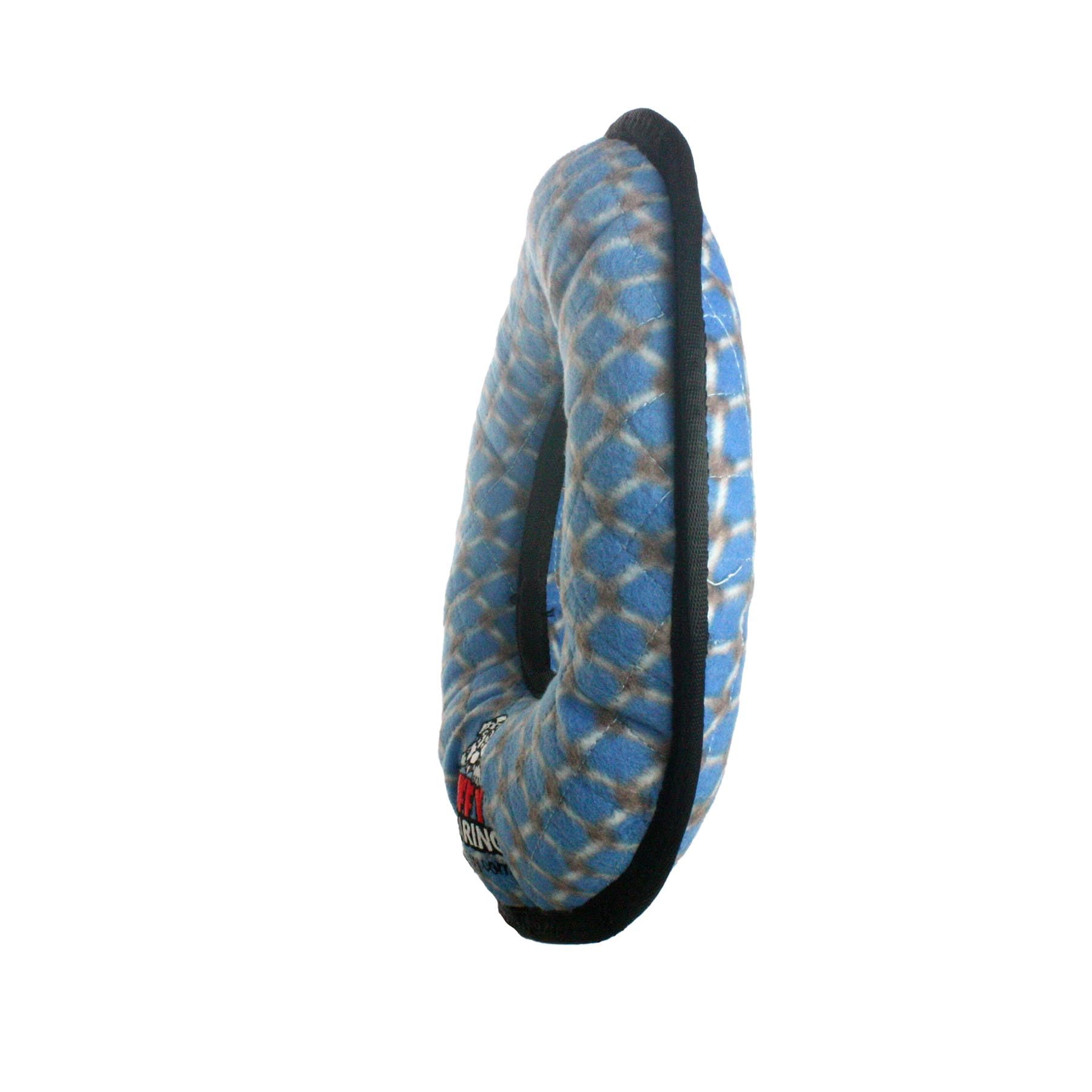 Tuffy - World'S Tuffest Soft Dog Toy - Mega Ring - Squeakers -Multiple Layers. Made Durable, Strong & Tough. Interactive Play (Tug, Toss & Fetch). Machine Washable & Floats. (Regular, Chain Link)
