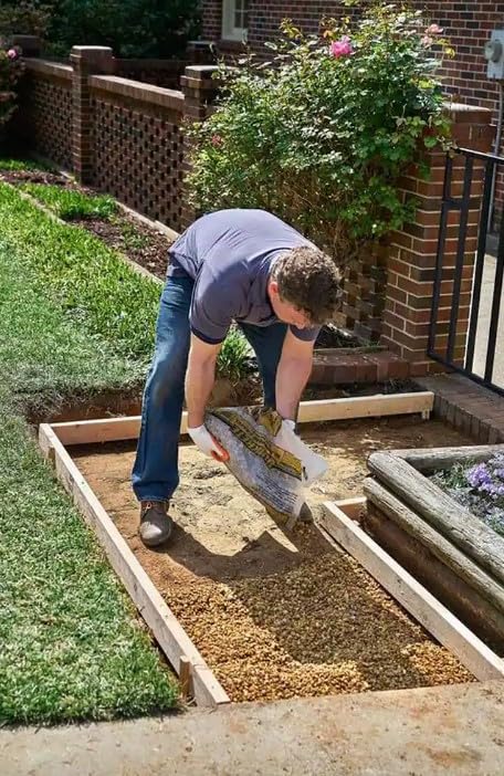 Generic All Purpose Pea Gravel 50 lb, brown