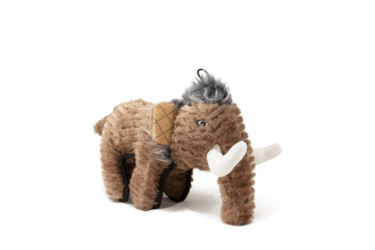 Steel Dog Ruffian T-Rex, Large Plush Dinosaur Dog Toy, Tough & Chew Resistant, With Tennis Ball & Crinkle Body, For Small, Mediu