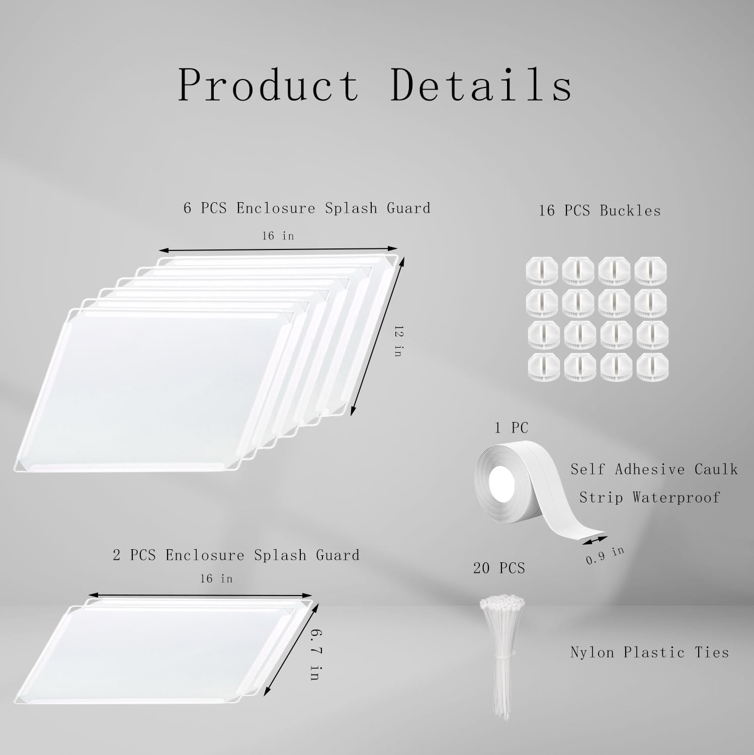 Pet Litter Box Enclosure Splash Guard,Diy Extra Large Cat Litter Box Shields For Open Top Litter Pan.Small Animal Pen For Hamste