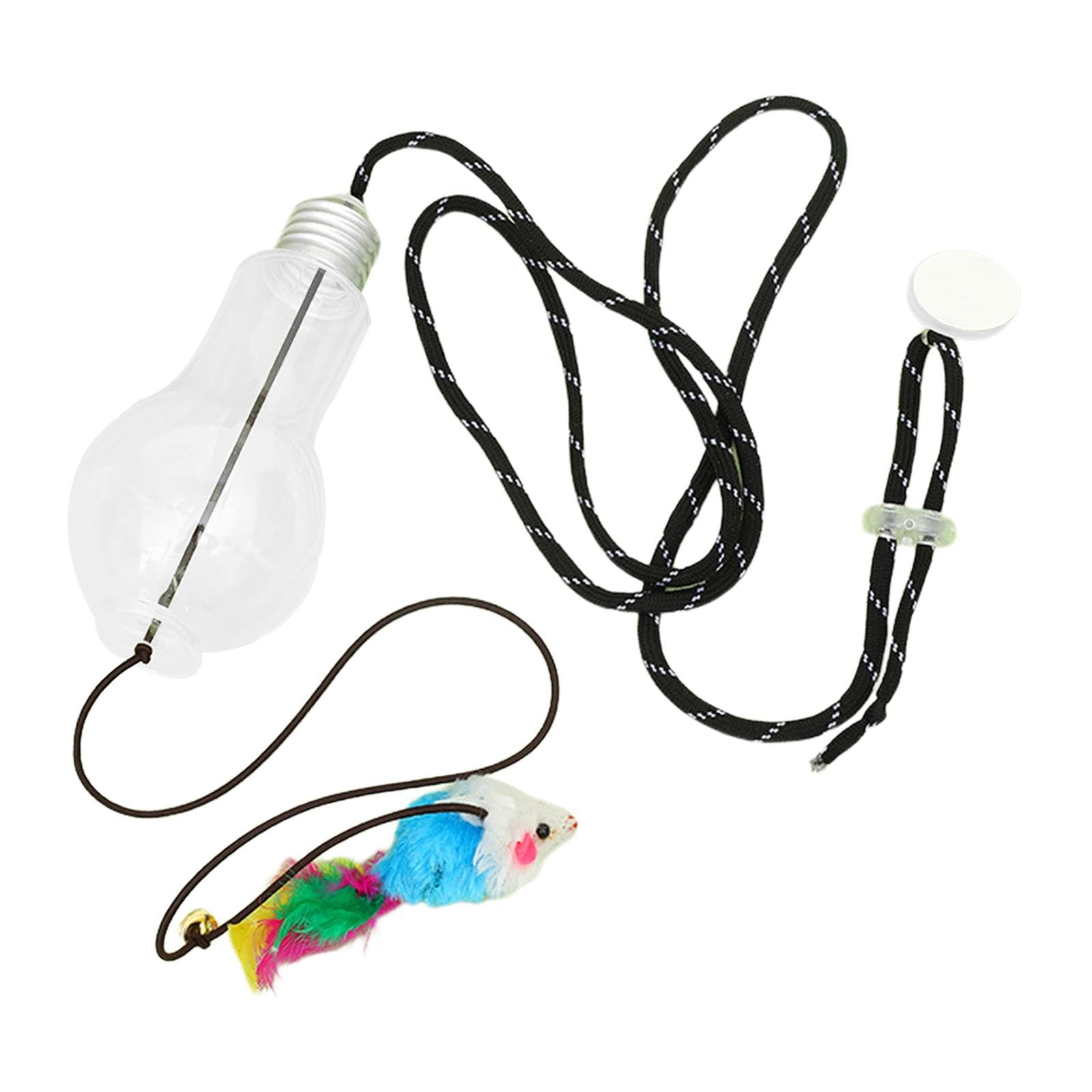 HEAVENGLOW Cat Mouse Toy Exercise Interactive Cat Mice Toy for Kitten Indoor Cats Puppy No Sound | Cat Supplies