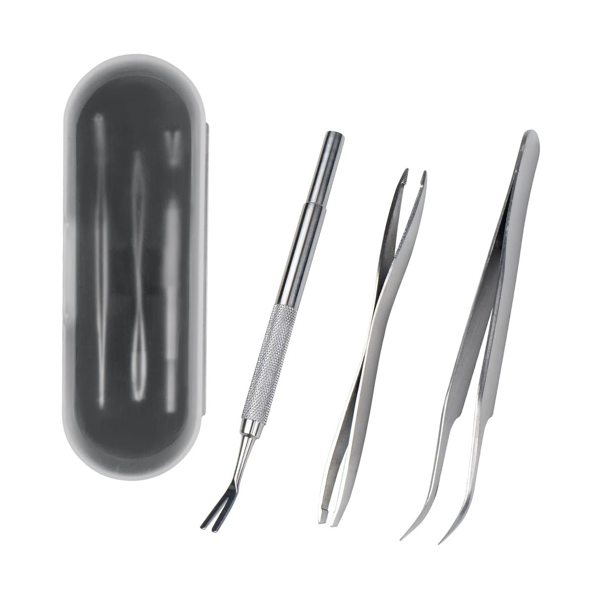 Petsplicity Tick Remover Kit - Stainless Steel Tick Removal For Humans And Pets - Tick Tweezers For Safe And Complete Removal Of