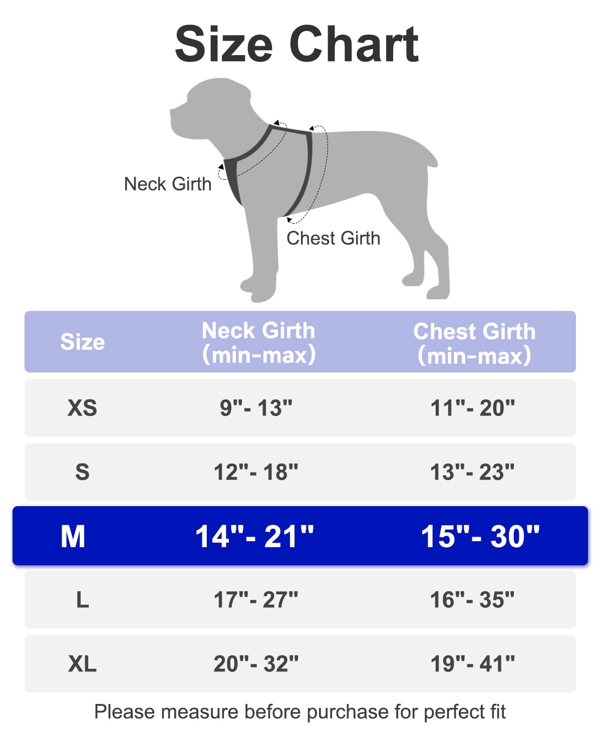 Joytale Step-In No Pull Dog Harness Medium Sized Dog With 2 Leash Clips, Reflective Pet Vest With Easy Control Handle, Adjustabl
