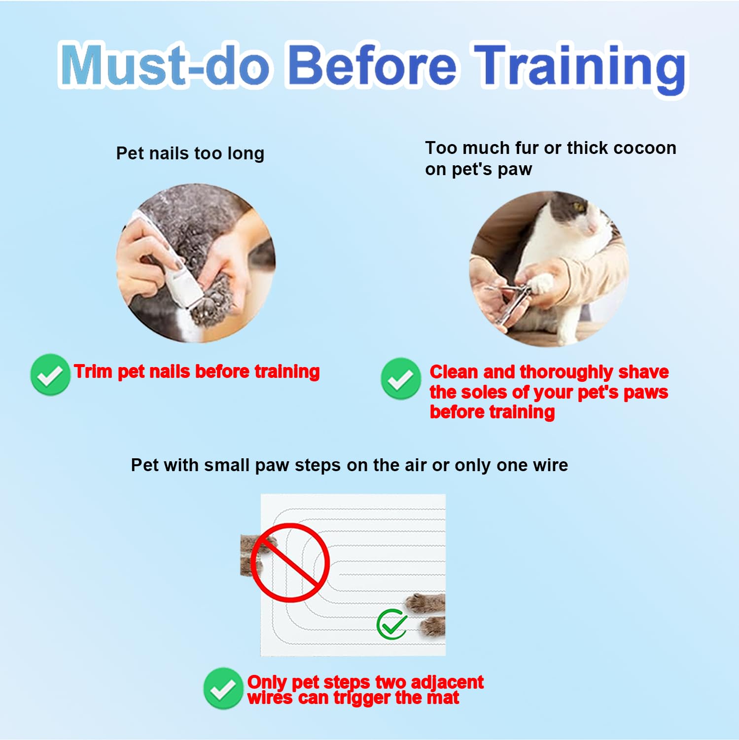 Seerway Scat Pet Shock Mat With Tester, Shock Pads For Dogs And Cats Training Indoor, Electric Repellent Mat Keeps Pets Off Couch, Sofa, Counter Top, 3 Training Modes, Battery Operated