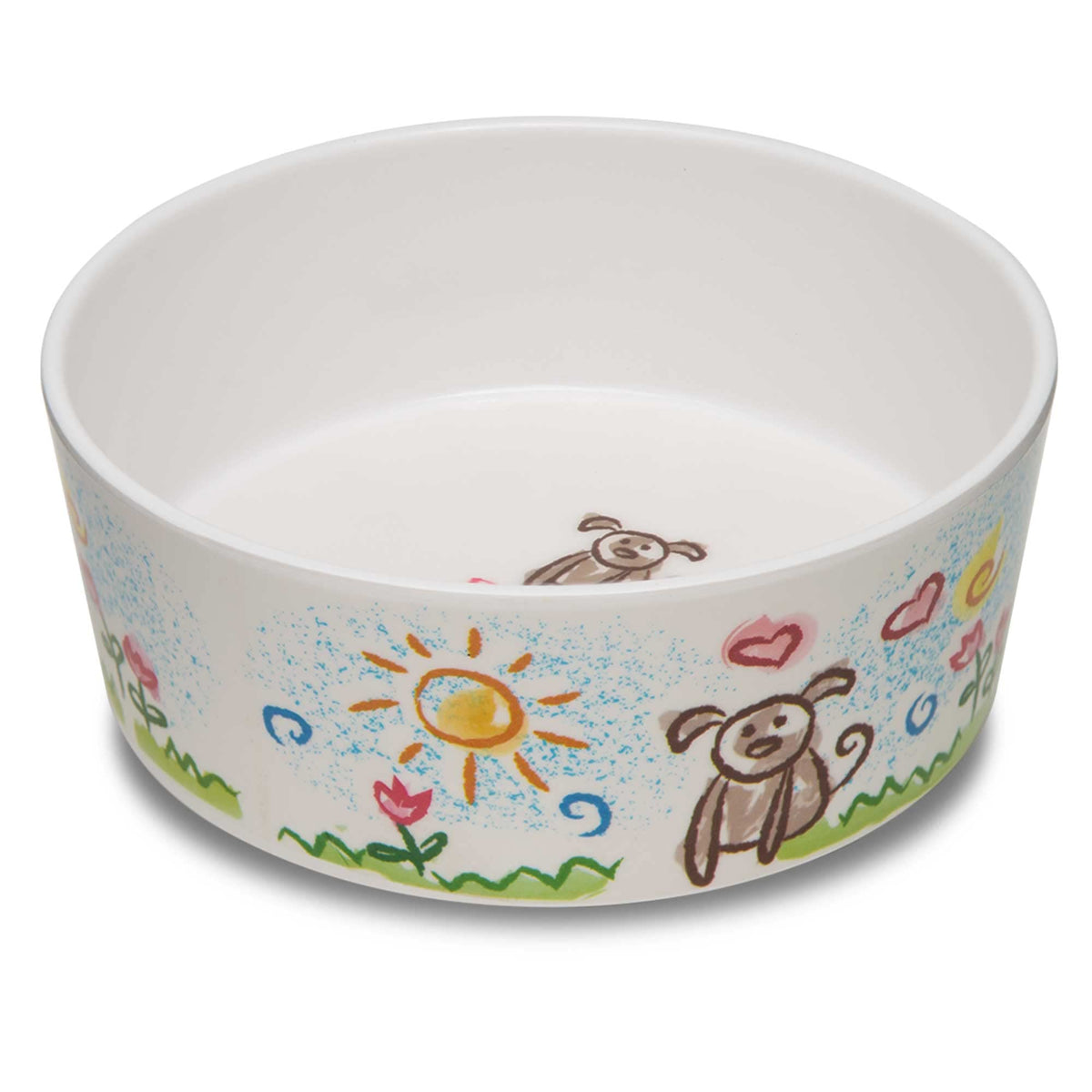 Loving Pets Dolce Moderno Puppy Forever Dog Bowl, Small