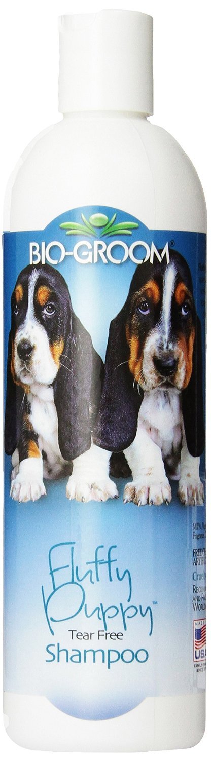 BioGroom Fluffy Puppy TearFree Shampoo  Dog Bathing Supplies, Puppy Shampoo, Cat & Dog Grooming Supplies for Sensitive Skin, 