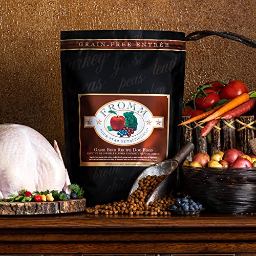 Fromm Four-Star Nutritionals Game Bird Dog Food - Premium Dry Dog Food - Turkey Recipe - 26 lb