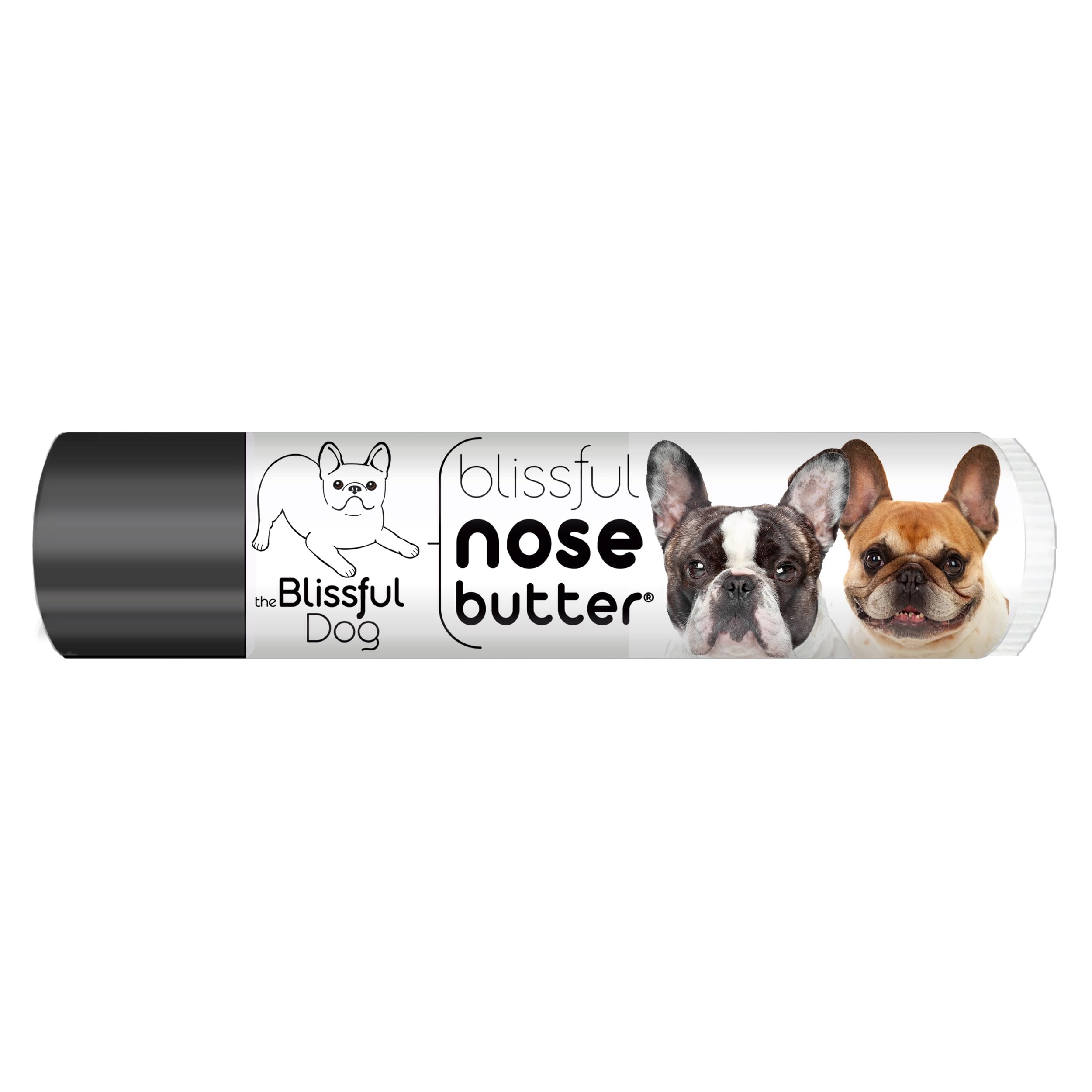 The Blissful Dog French Bulldog Pied Unscented Nose Butter - Dog Nose Butter, 0.15 Ounce