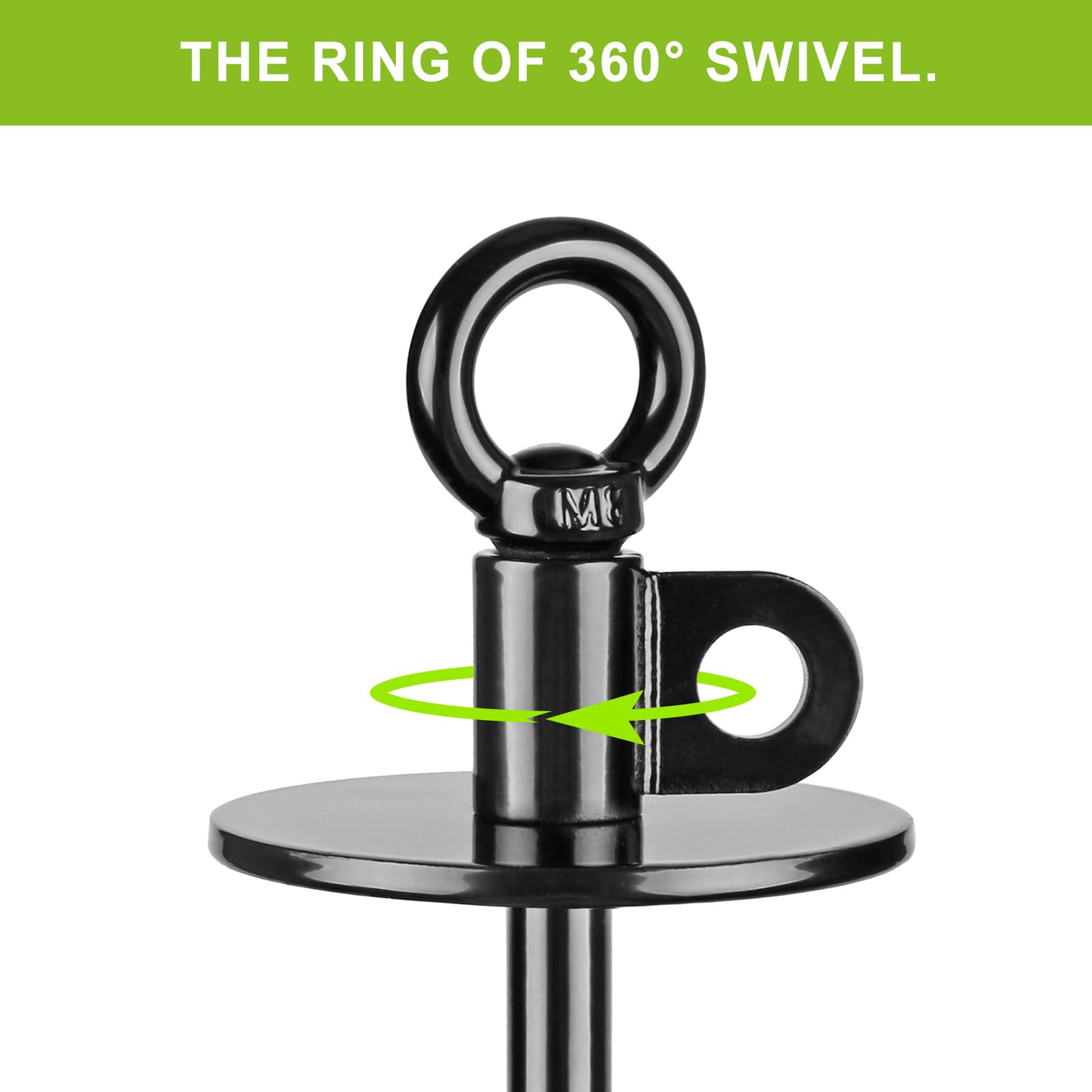 Lifeswel 15 Inch Dog Tie Out Stake, Heavy Duty Dog Anchor For Dogs Up To 220Lbs, No Tangle, Easy To Install And Remove, Ideal Fo