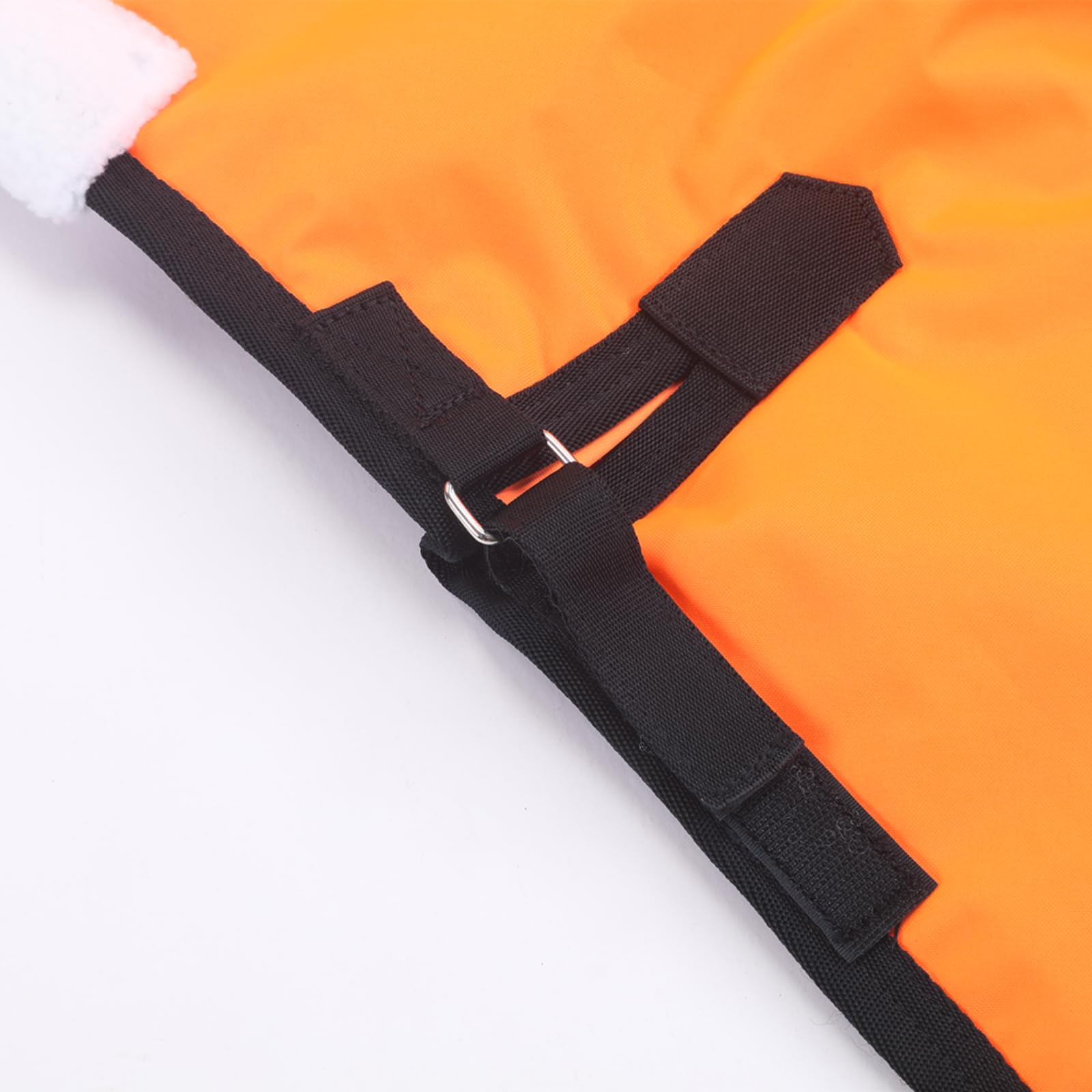 Gallopoff Foal/Mini Horse Size 30''-48'' Waterproof & Breathable 300 Denier Winter Turnout Blanket With 150G Polyfill Orange Sma