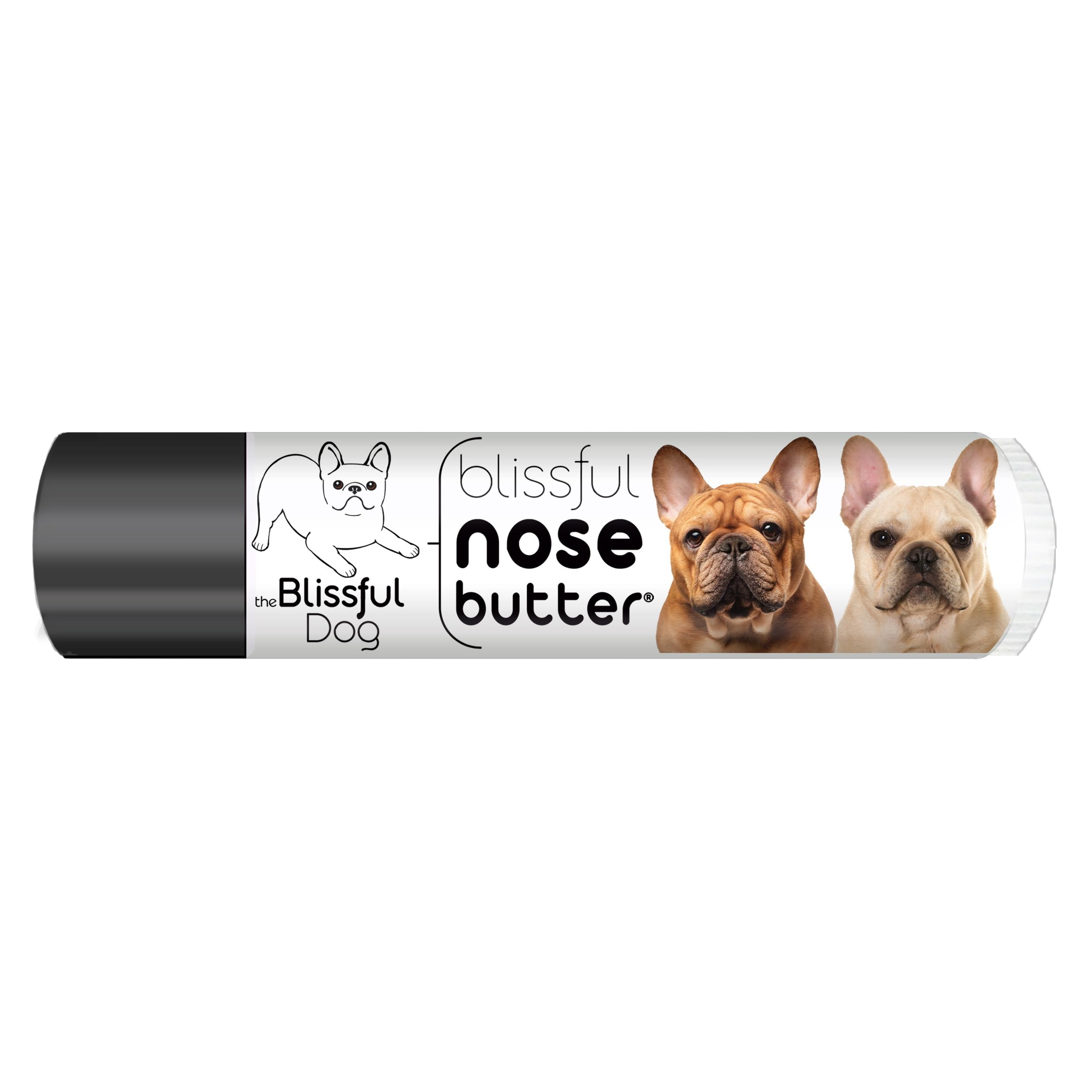 The Blissful Dog French Bulldog Fawn Unscented Nose Butter - Dog Nose Butter, 0.15 Ounce