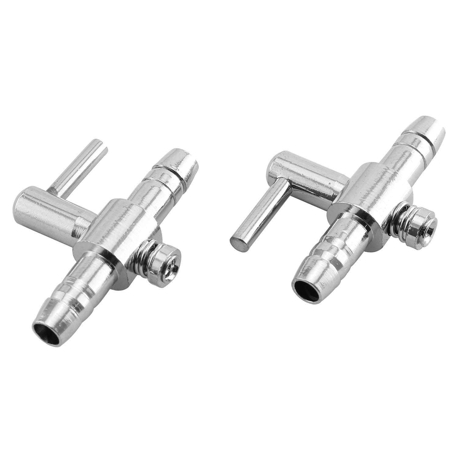 Dgzzi Air Distributor Splitter 4Pcs One-Way Air Flow Line Stainless Steel Pump Lever Control Valve For Aquarium Fish Tank