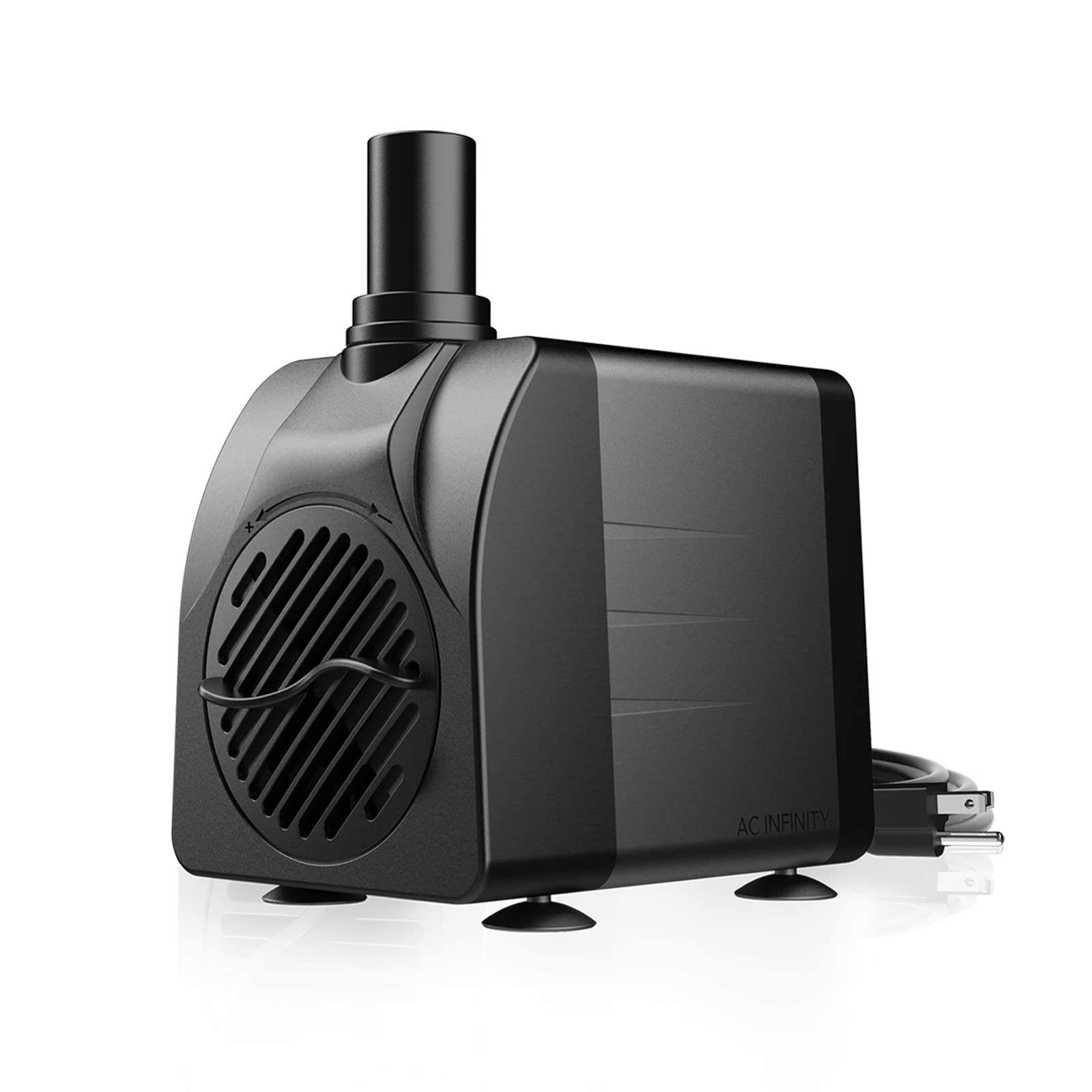 AC Infinity Submersible Water Pump 396 GPH (1500 L/H), Ultra Quiet 20W Fish Tank Flow Pressure Control with 5 ft. High Lift Pump