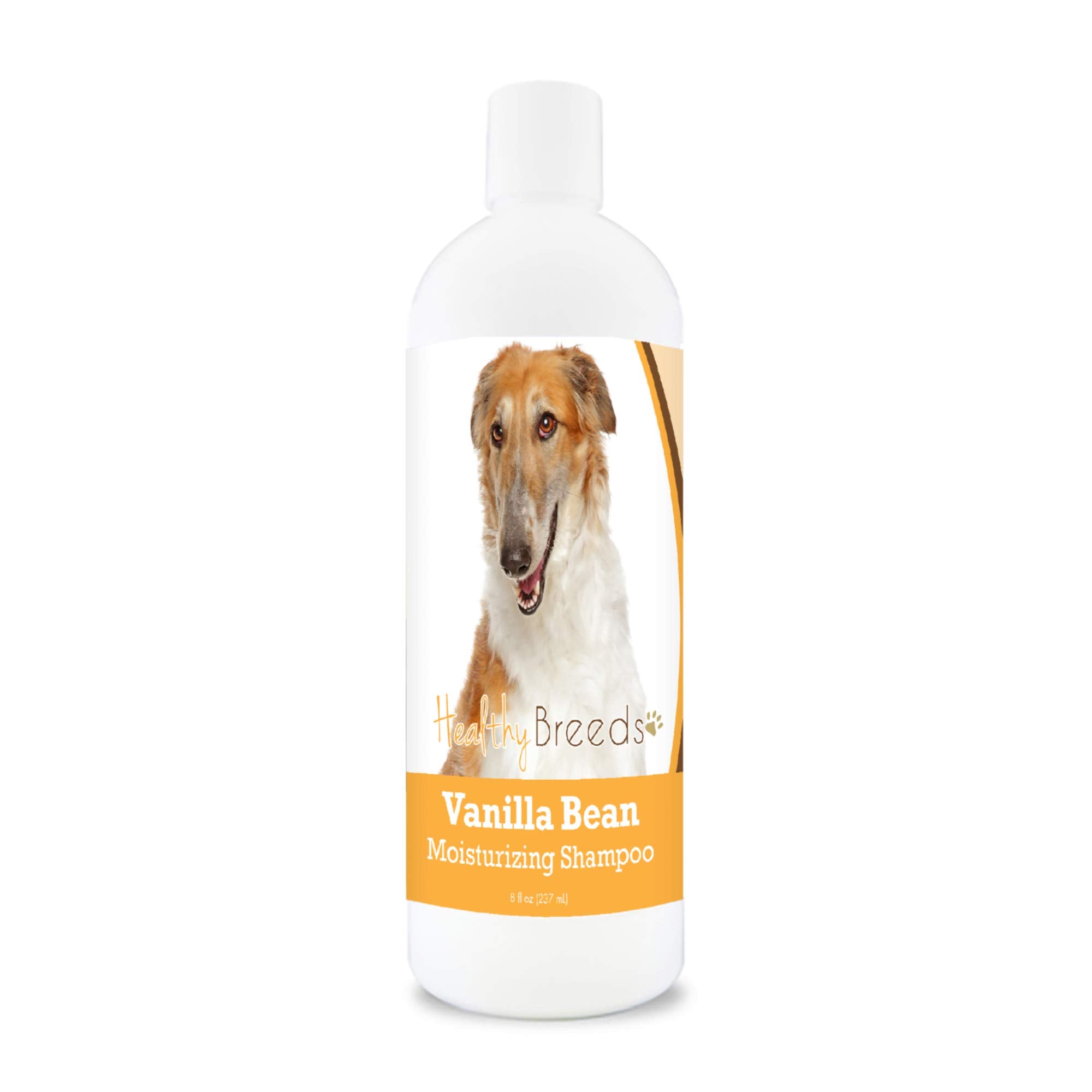 Healthy Breeds Borzois Vanilla Bean Moisturizing Shampoo + Conditioner - With Vitamins A, D, E + Coconut Oil - 8 Oz