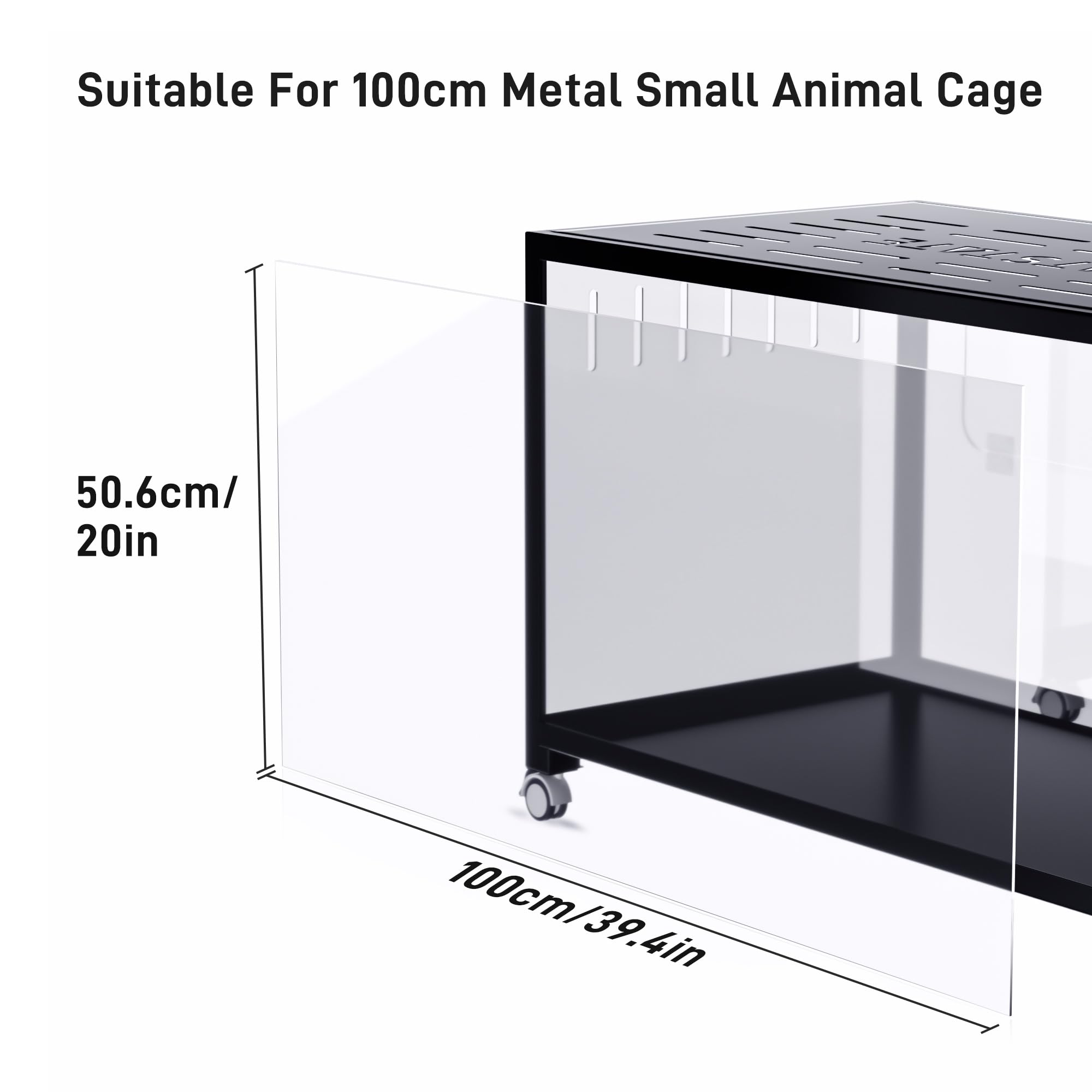 Bucatstate Back Panel Only For Hamster Cage Metal 2.0-69.3Gallon