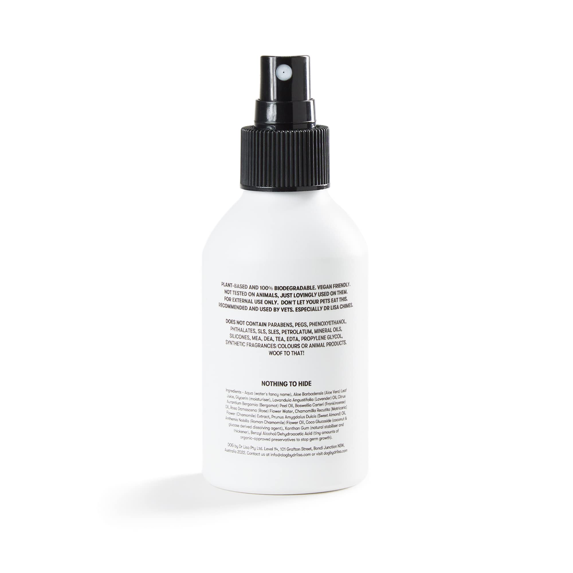 DOG by Dr Lisa - Calm Cologne - With Lavender, Bergamot, Frankincense & Chamomile - Natural Dog Perfume - Pet Deodorant Spray -