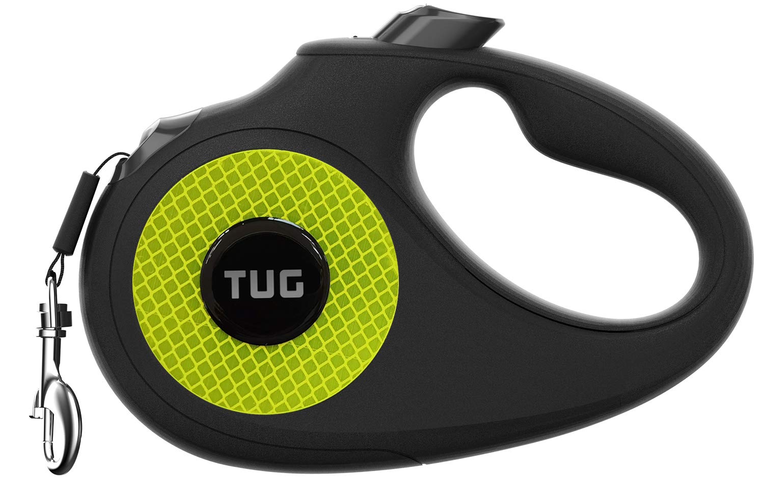 Tug Tiny 360 Tangle-Free Reflective Retractable Dog Leash | Cat Leash | 10 Ft Strong Nylon Tape (Tiny)