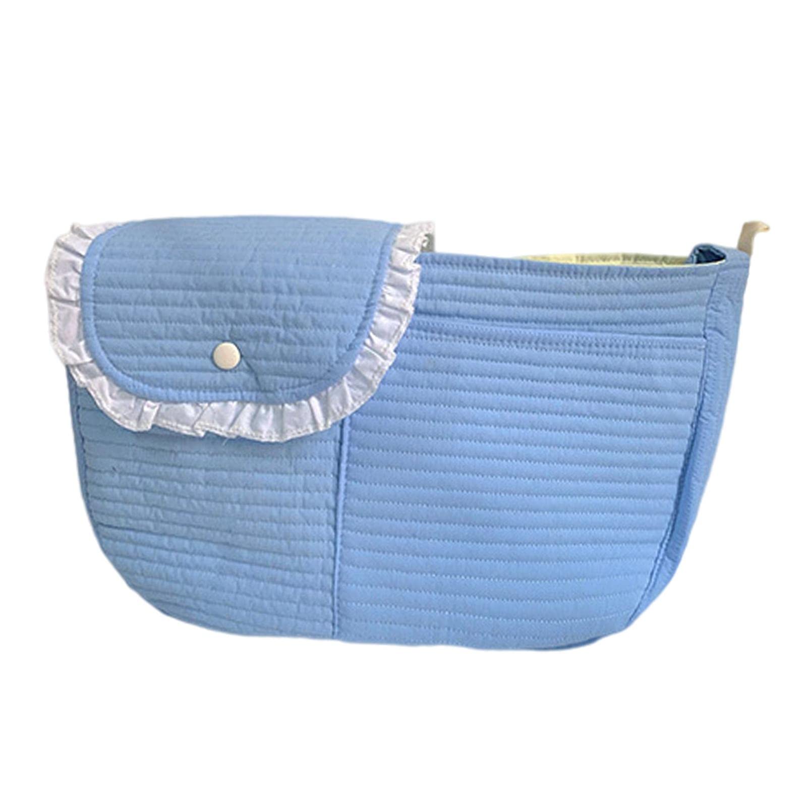 ECOMISTIQ Pet Sling Carrier Cat Dog Shoulder Bag Travel Blue 40x26x11cm | Carriers & Totes| Supplies |Pet