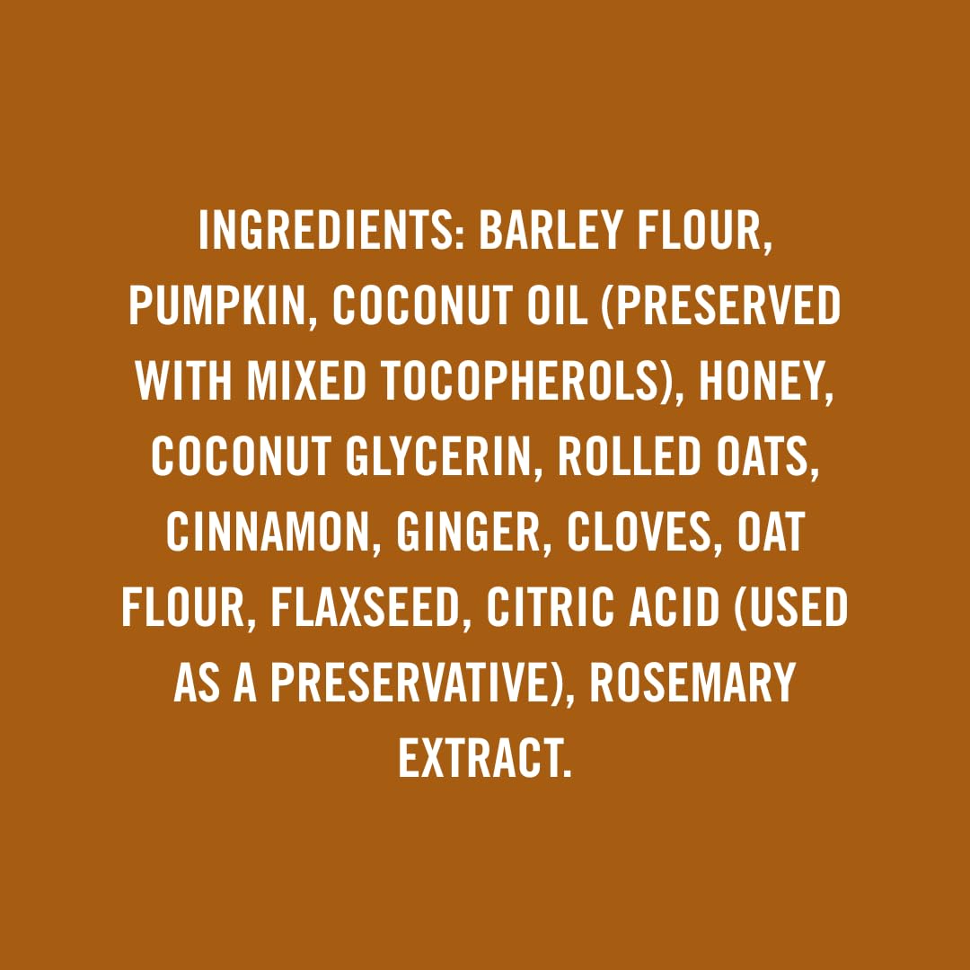 Whats Barking Soft Bites - Premium Dog Treats, Natural Ingredients, Made in The USA (6 oz, Pumpkin Cinnamon)
