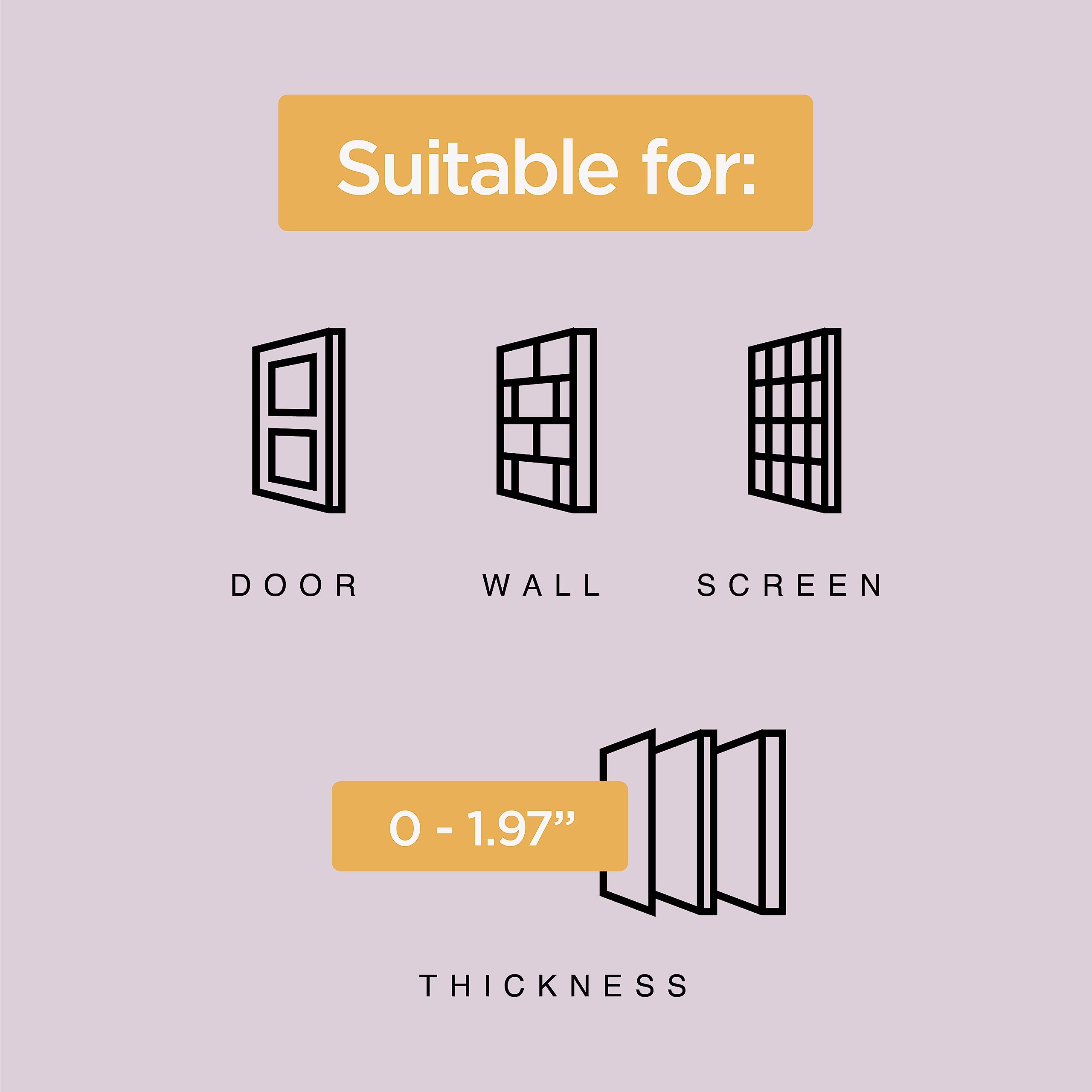 Hakuna Pets Standard Cat And Small Pet Door, Small, Black, Pets Up To 11 Lbs.